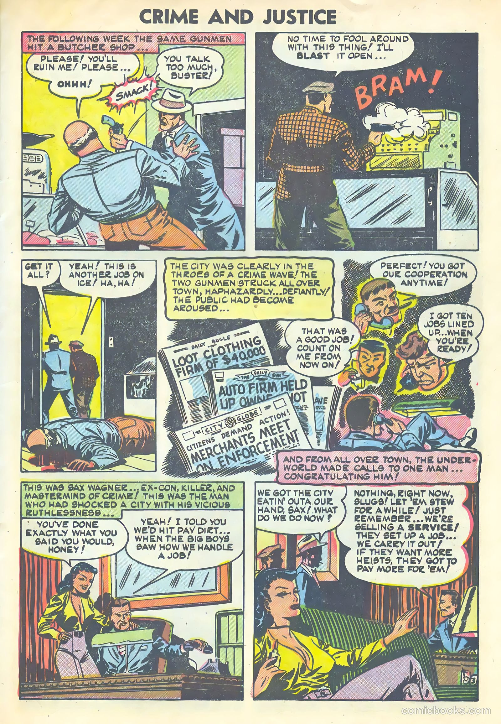 Crime and Justice #18 (1954) — page 5 of 36