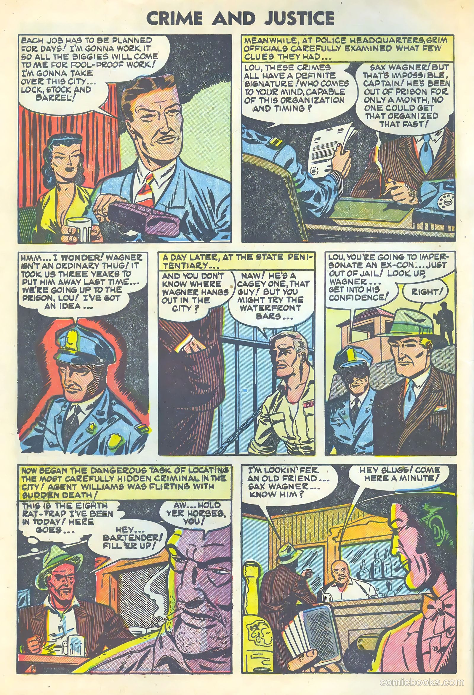 Crime and Justice #18 (1954) — page 6 of 36