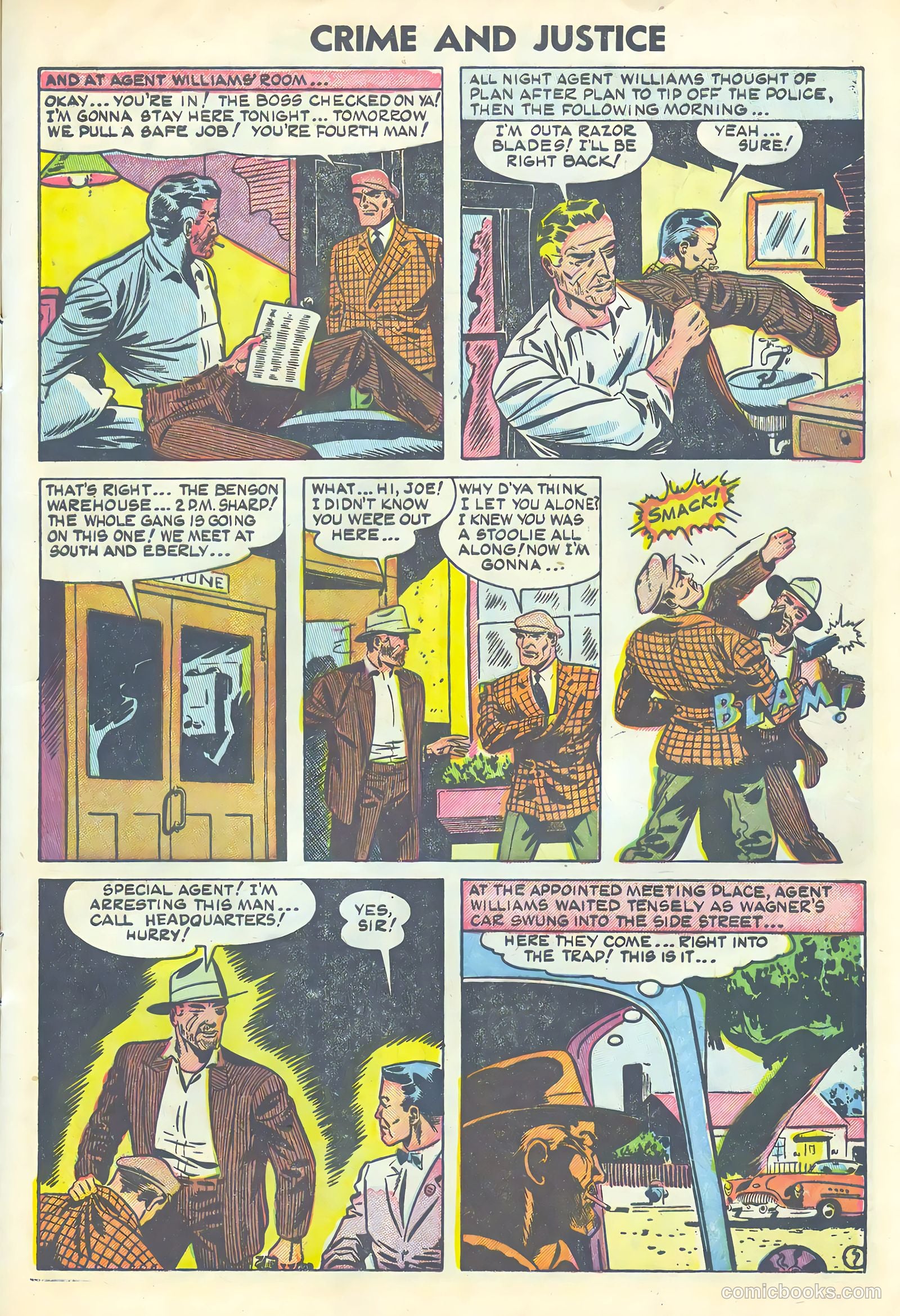 Crime and Justice #18 (1954) — page 9 of 36