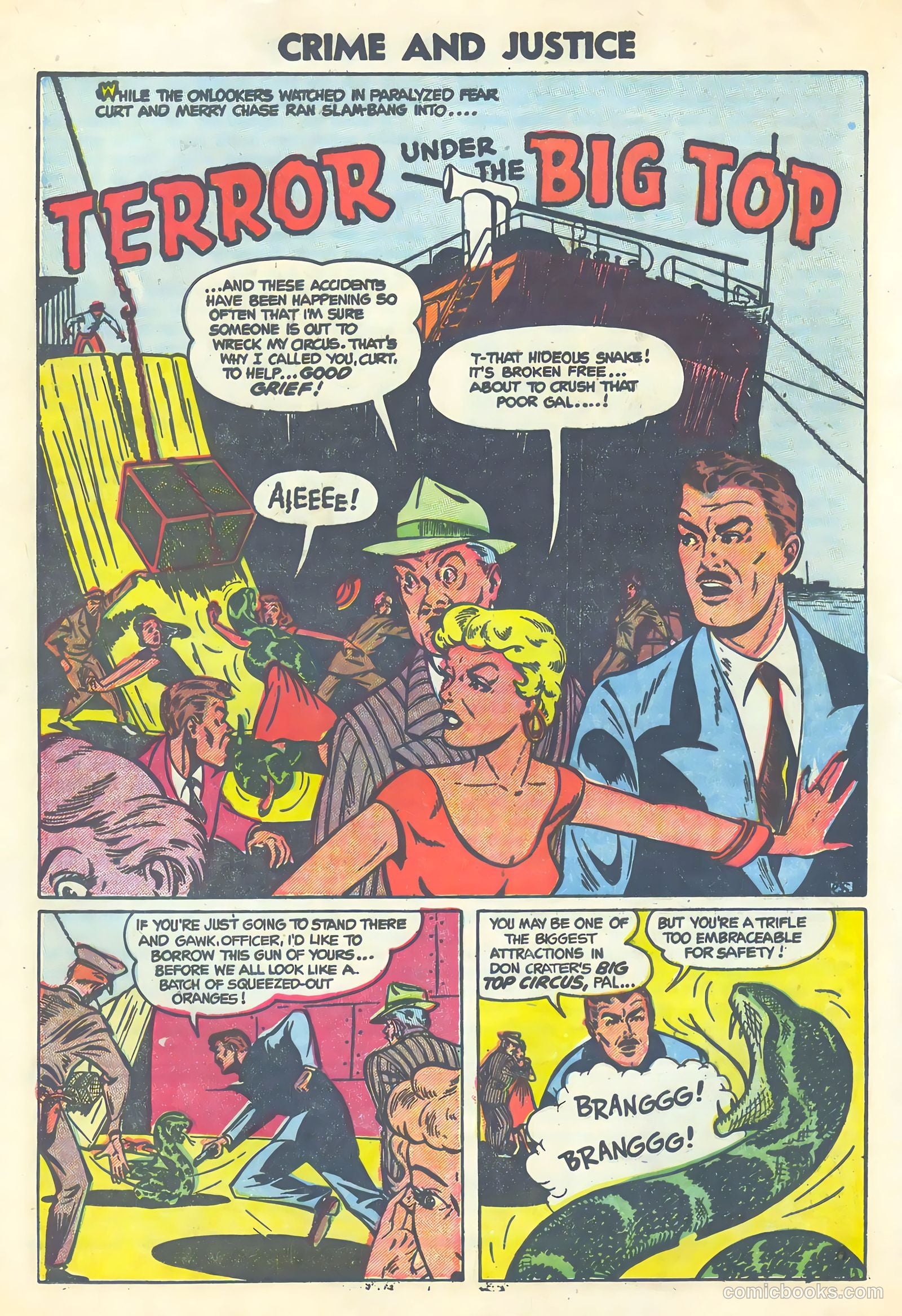 Crime and Justice #18 (1954) — page 20 of 36