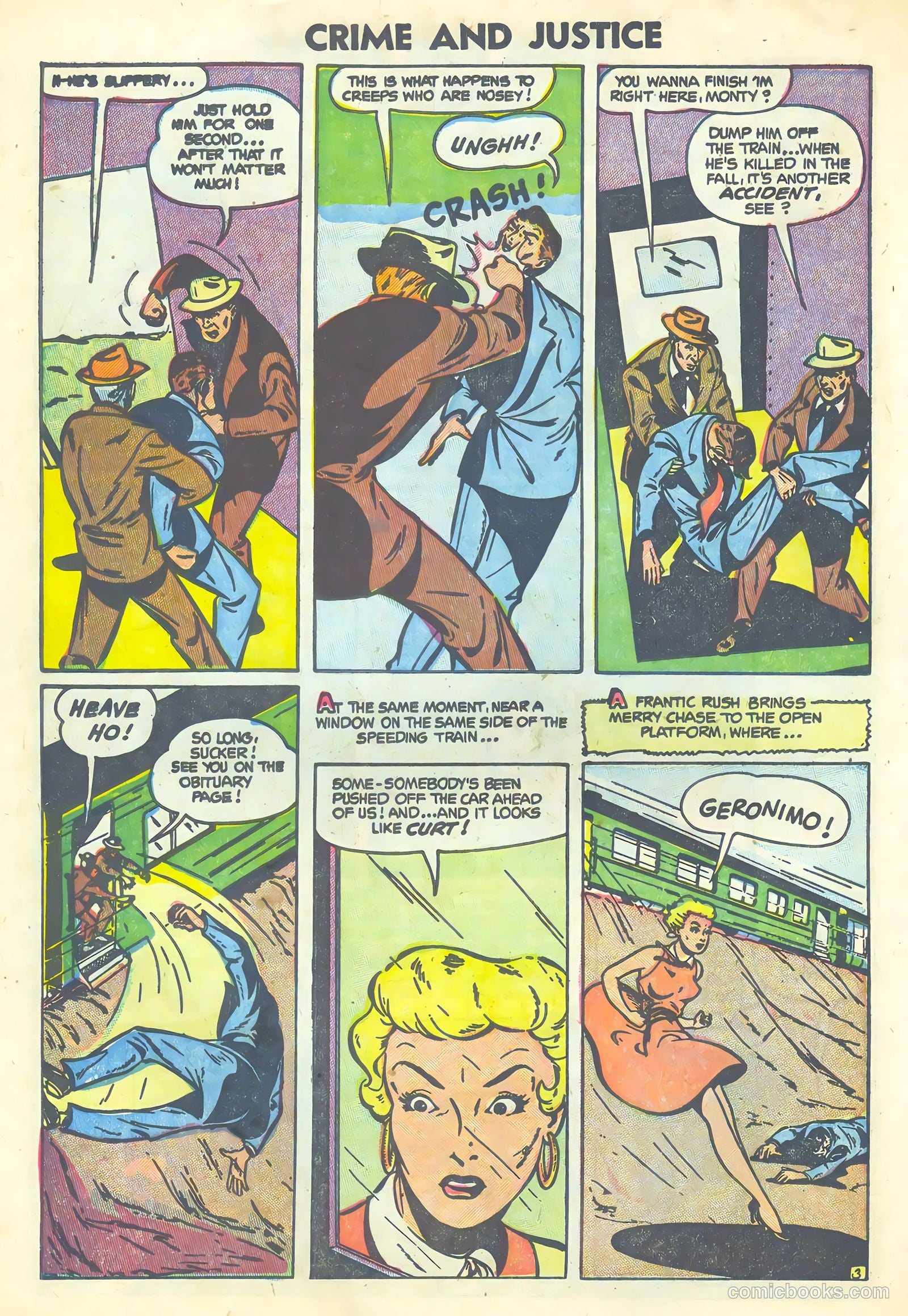 Crime and Justice #18 (1954) — page 22 of 36