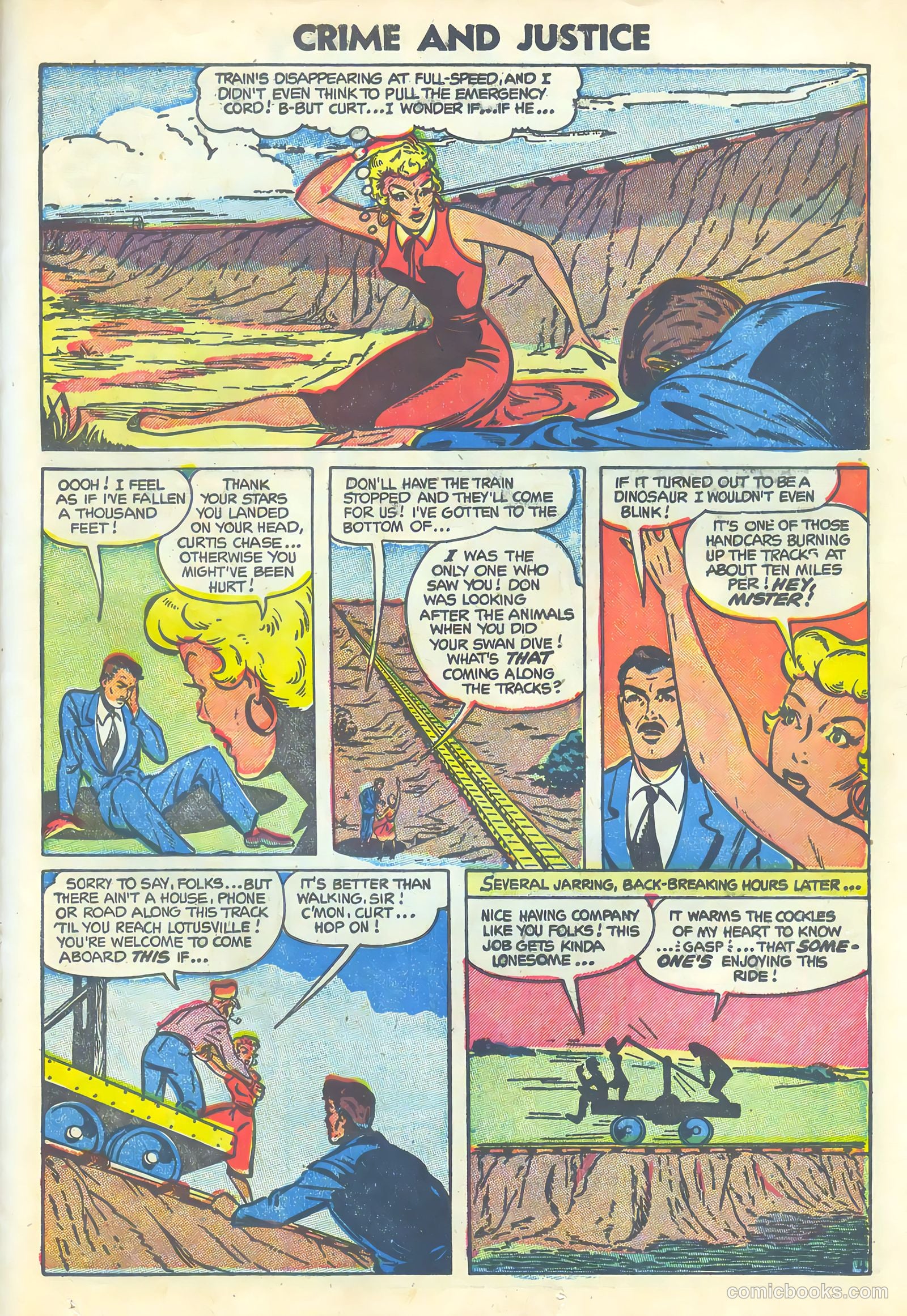Crime and Justice #18 (1954) — page 23 of 36