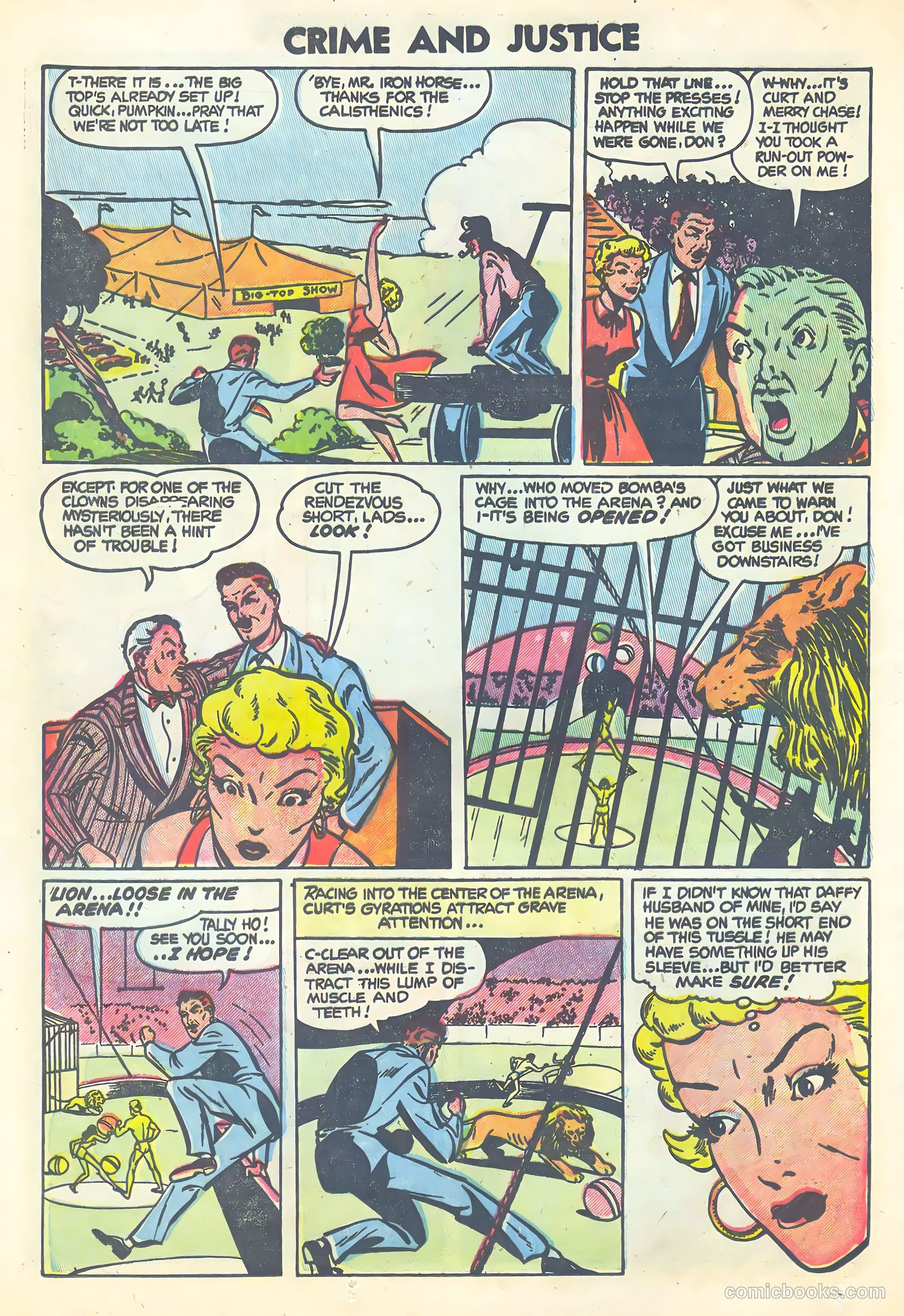 Crime and Justice #18 (1954) — page 24 of 36