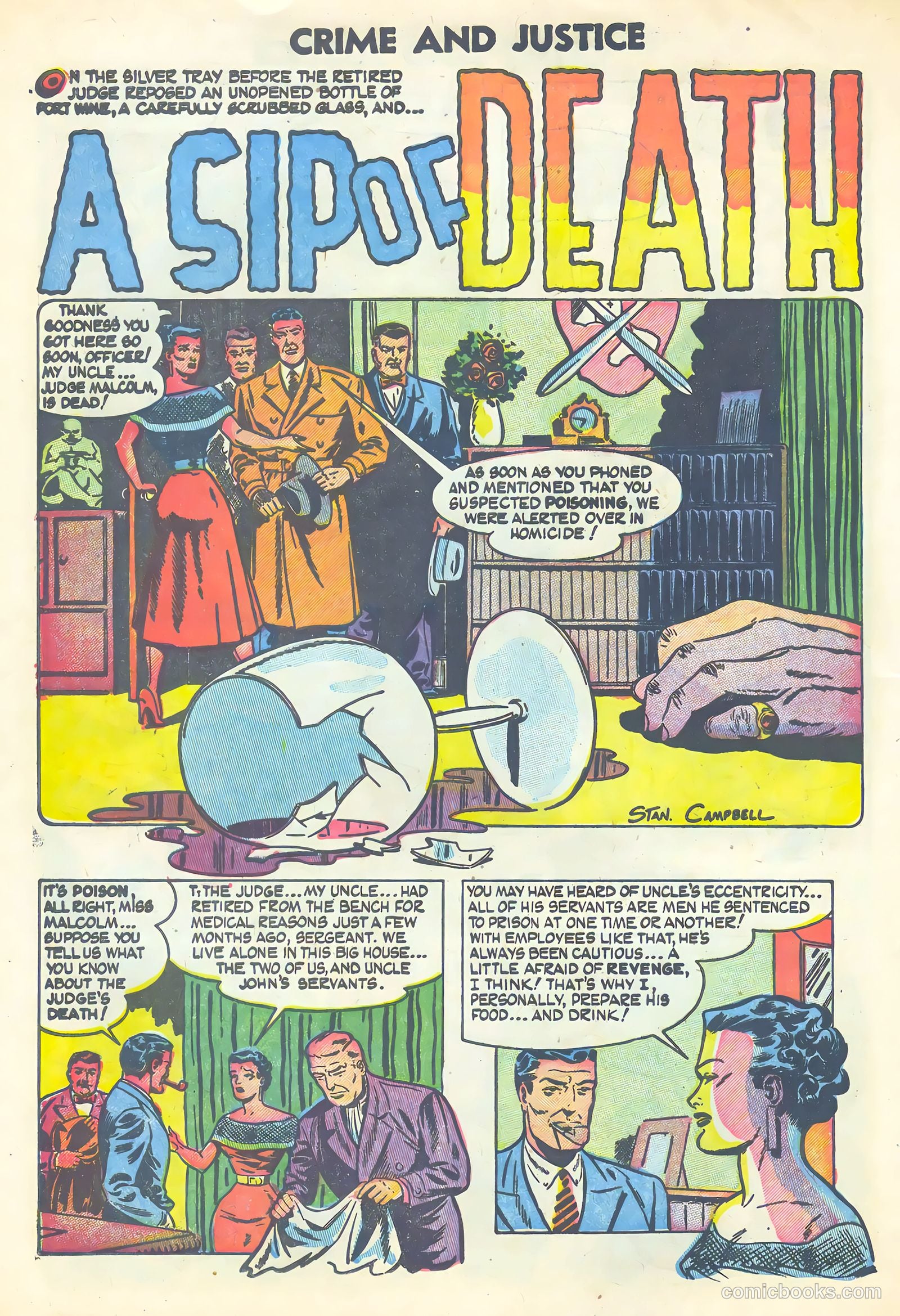 Crime and Justice #18 (1954) — page 28 of 36