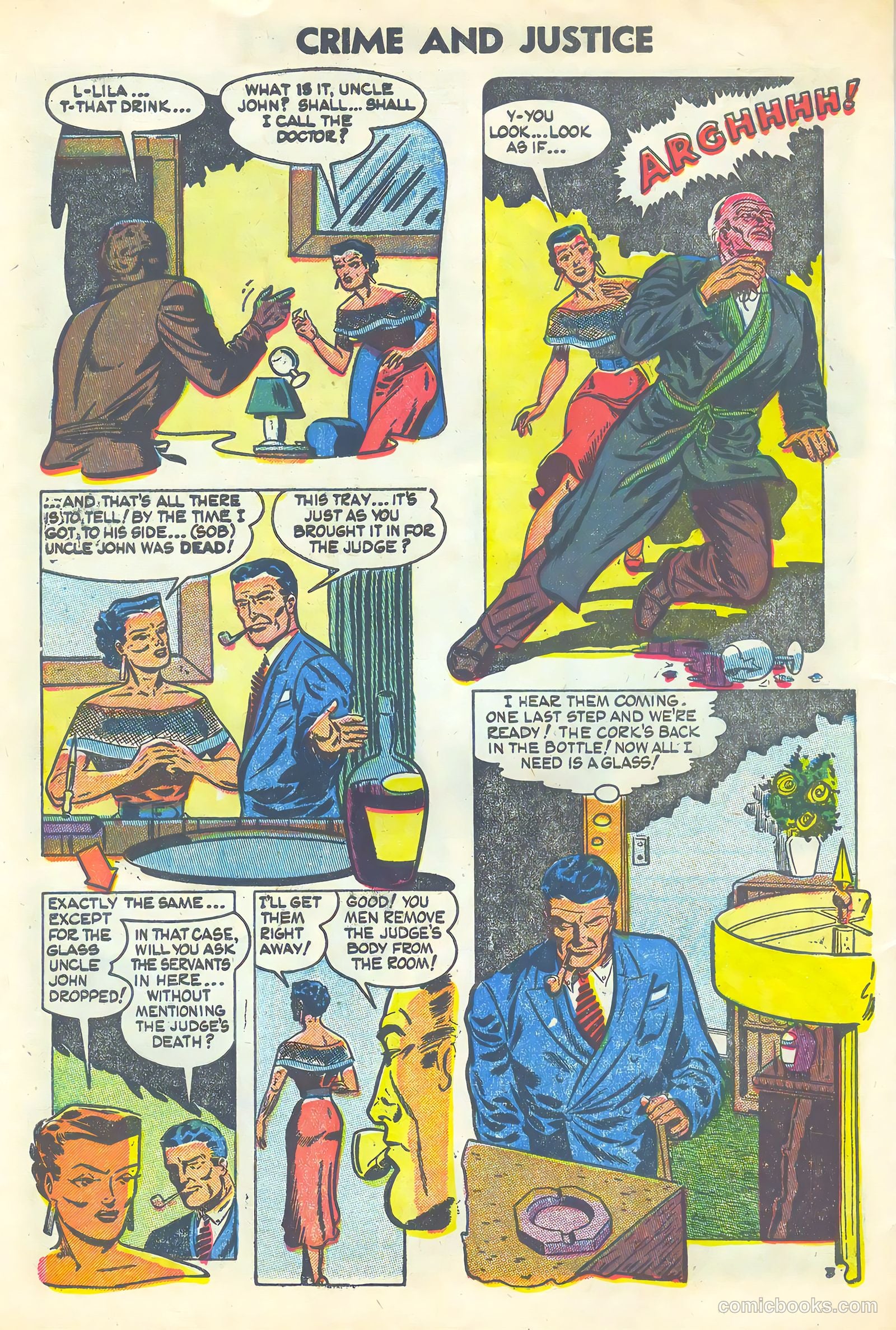 Crime and Justice #18 (1954) — page 30 of 36