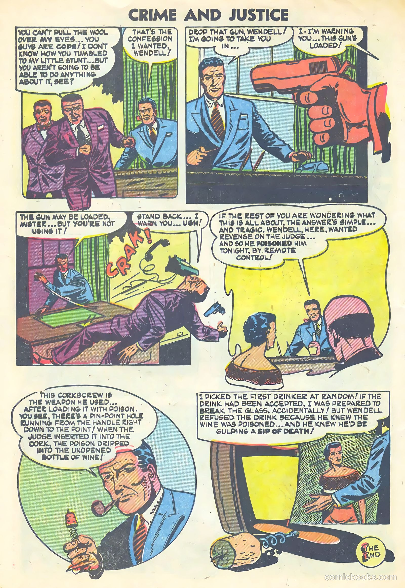 Crime and Justice #18 (1954) — page 32 of 36