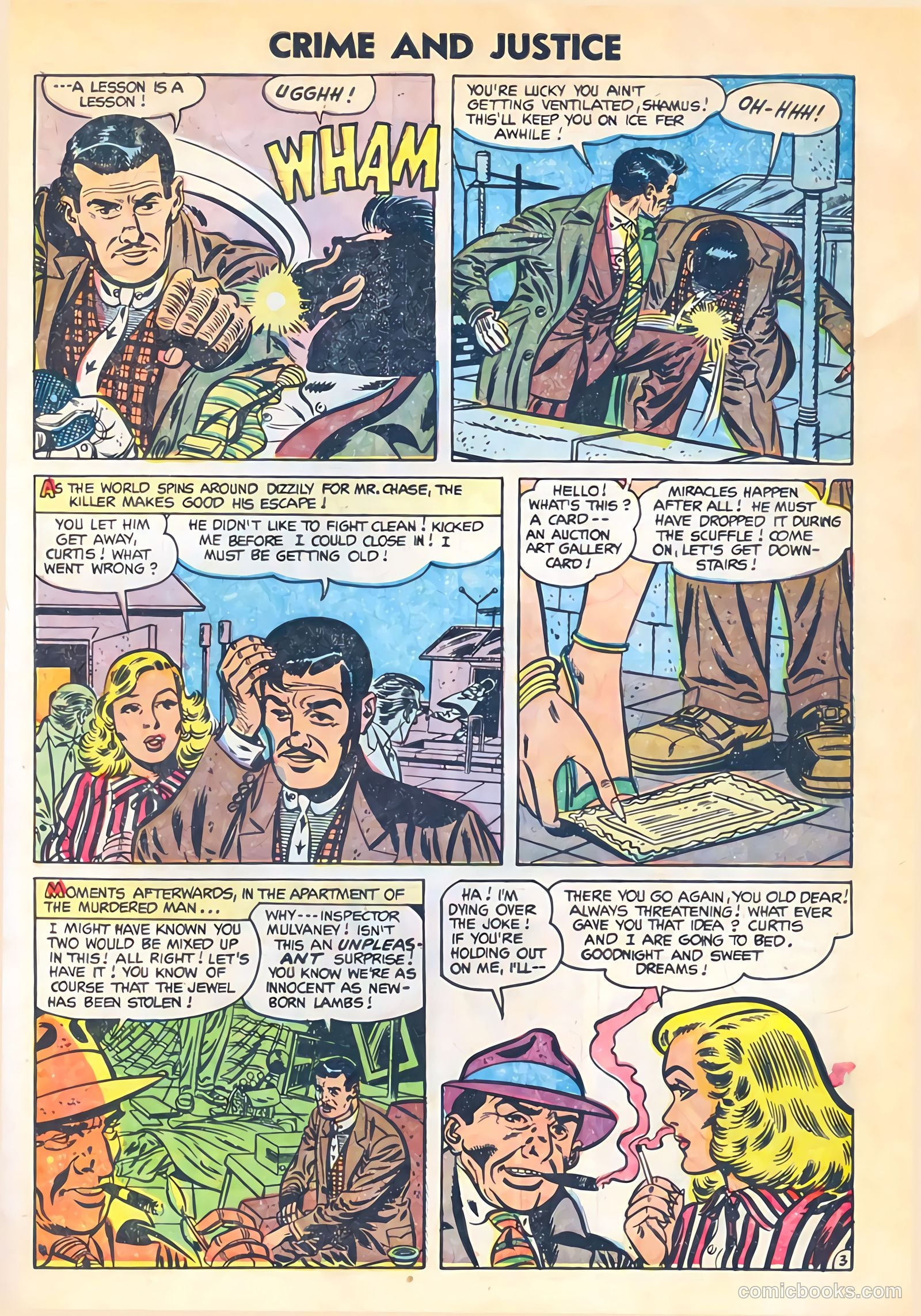 Crime and Justice #19 (1954) — page 5 of 36