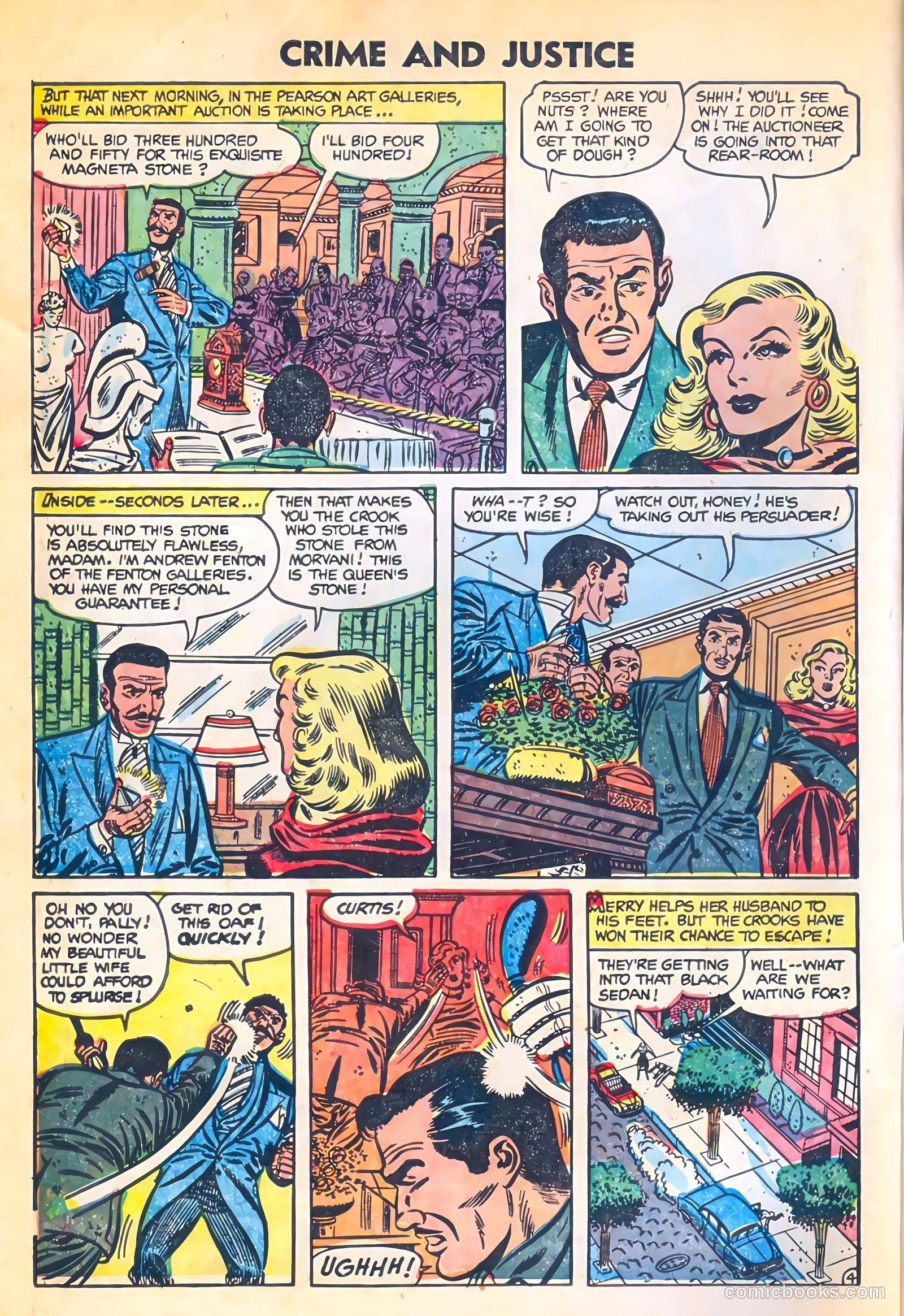 Crime and Justice #19 (1954) — page 6 of 36