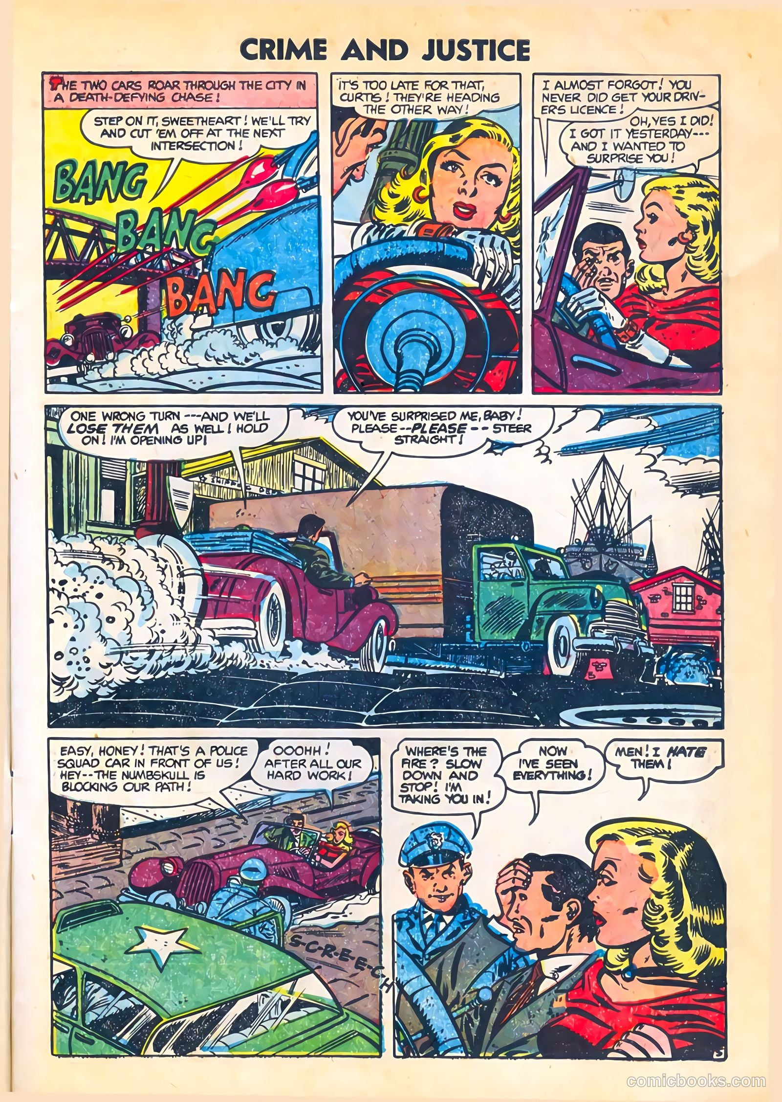 Crime and Justice #19 (1954) — page 7 of 36