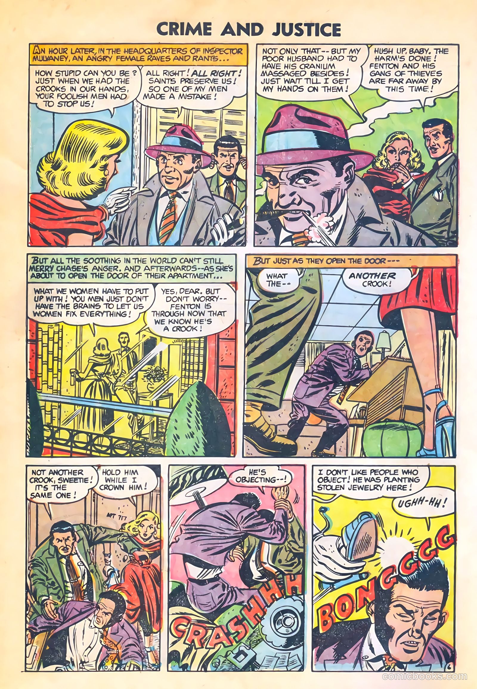 Crime and Justice #19 (1954) — page 8 of 36