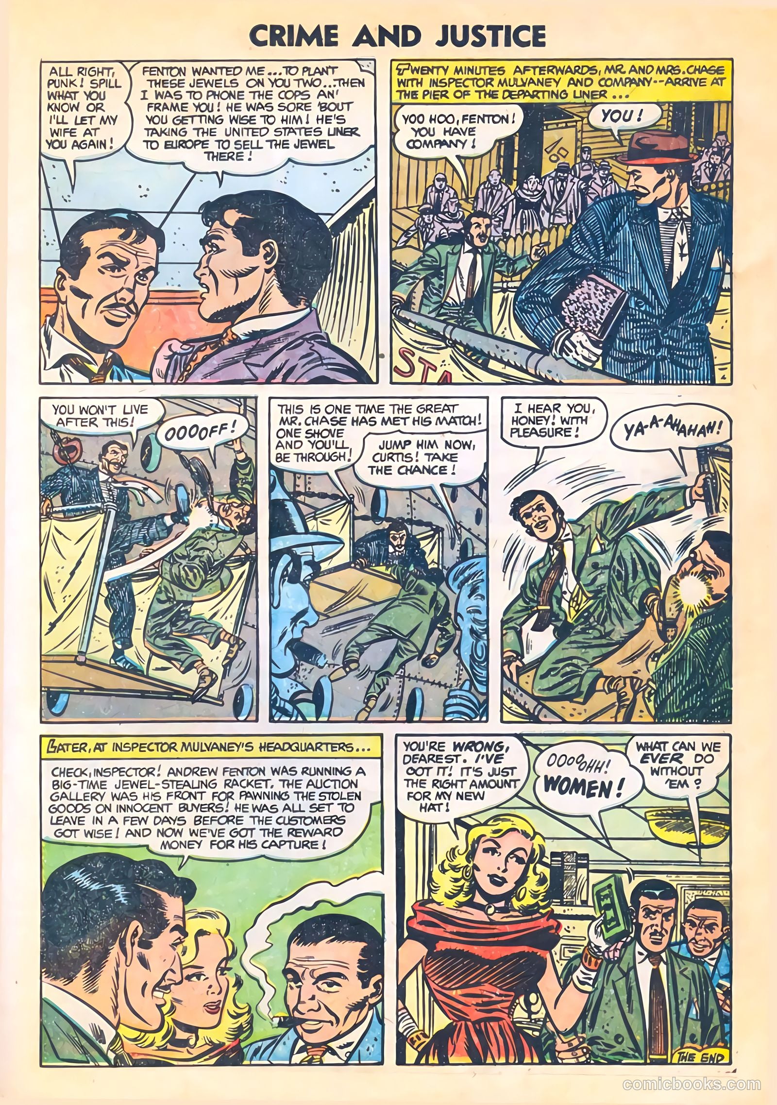 Crime and Justice #19 (1954) — page 9 of 36