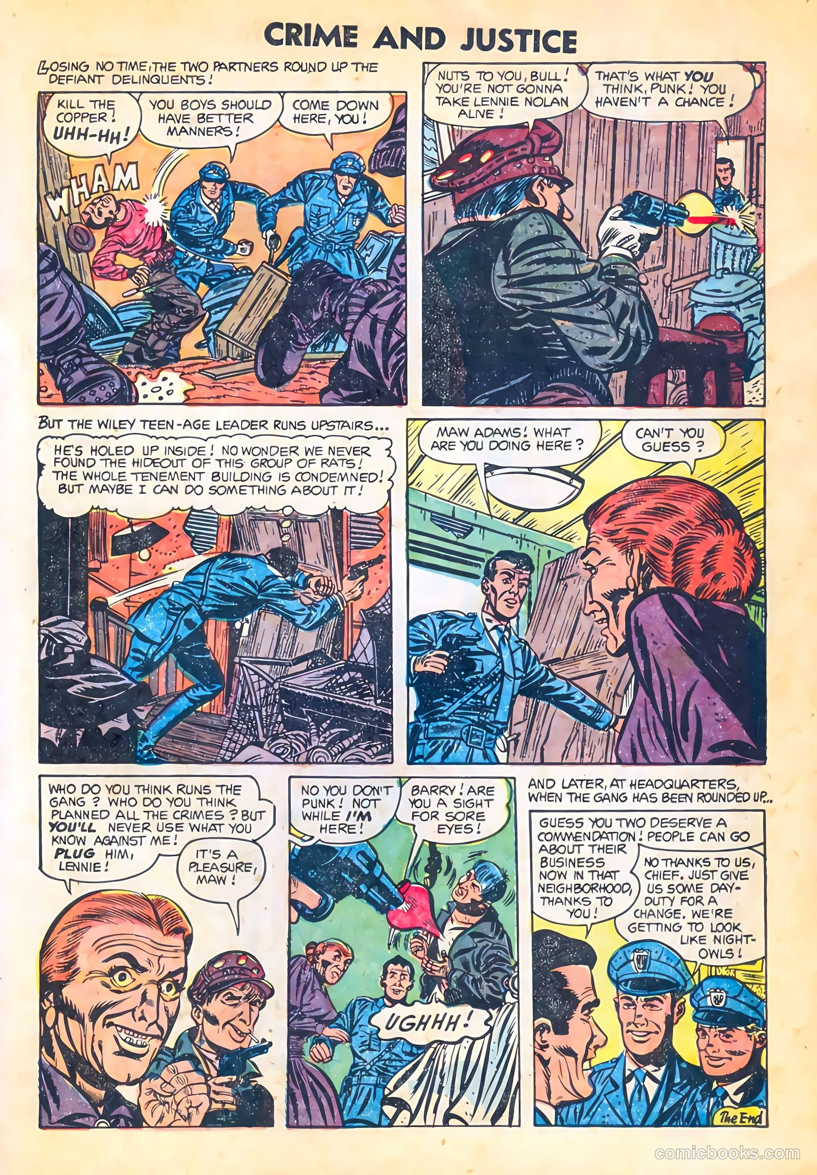 Crime and Justice #19 (1954) — page 15 of 36