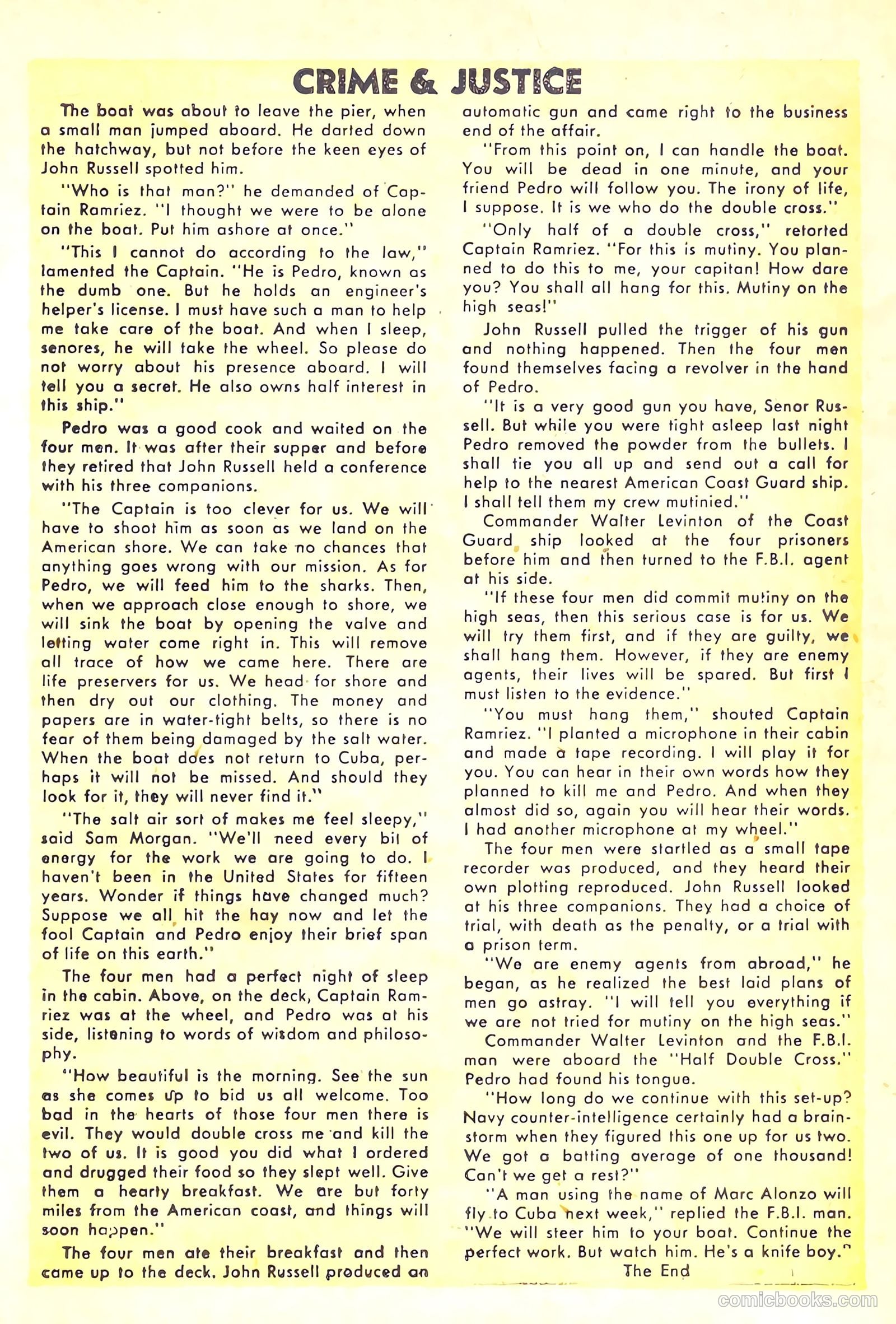 Crime and Justice #19 (1954) — page 19 of 36