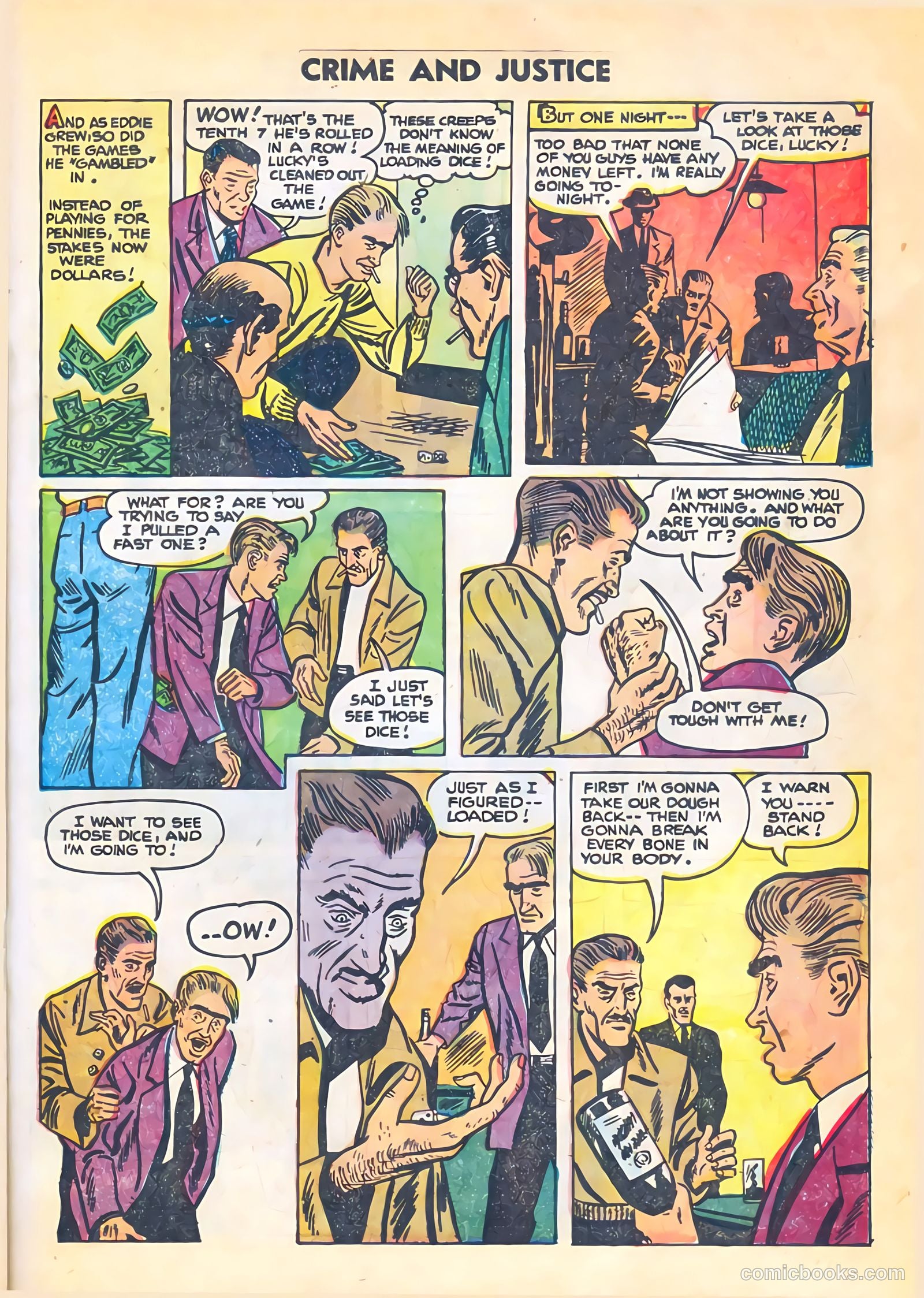 Crime and Justice #19 (1954) — page 21 of 36