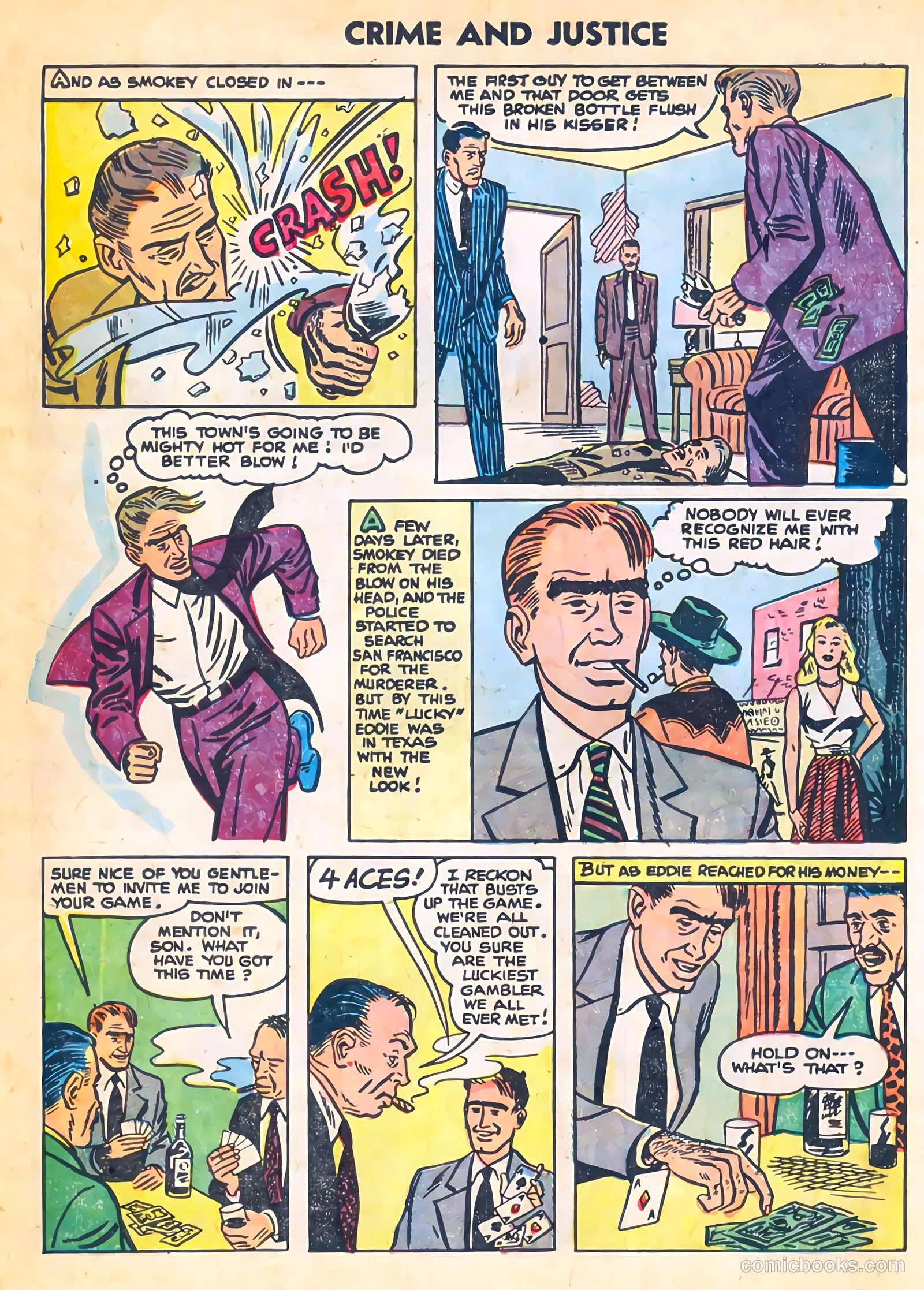 Crime and Justice #19 (1954) — page 22 of 36