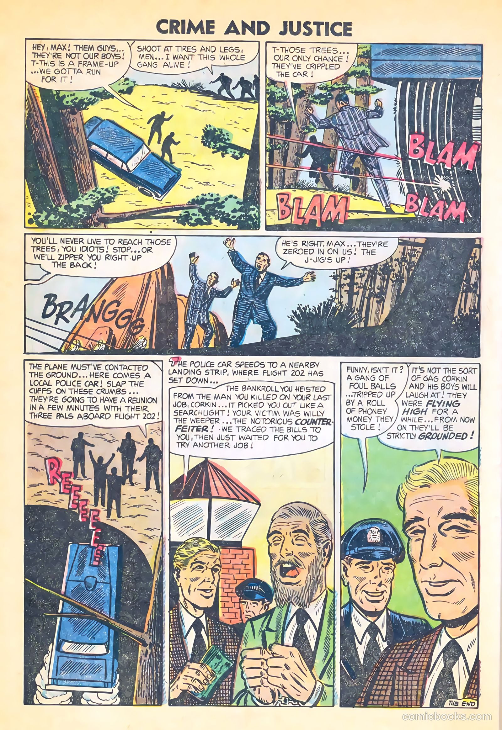 Crime and Justice #19 (1954) — page 32 of 36