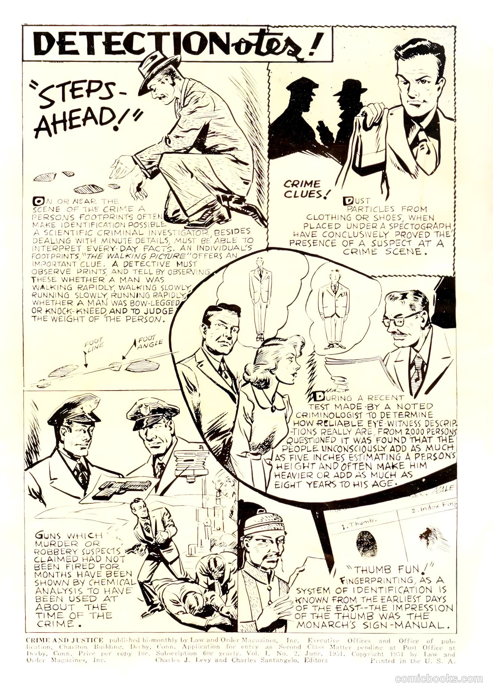 Crime and Justice #2 (1951) — page 2 of 36