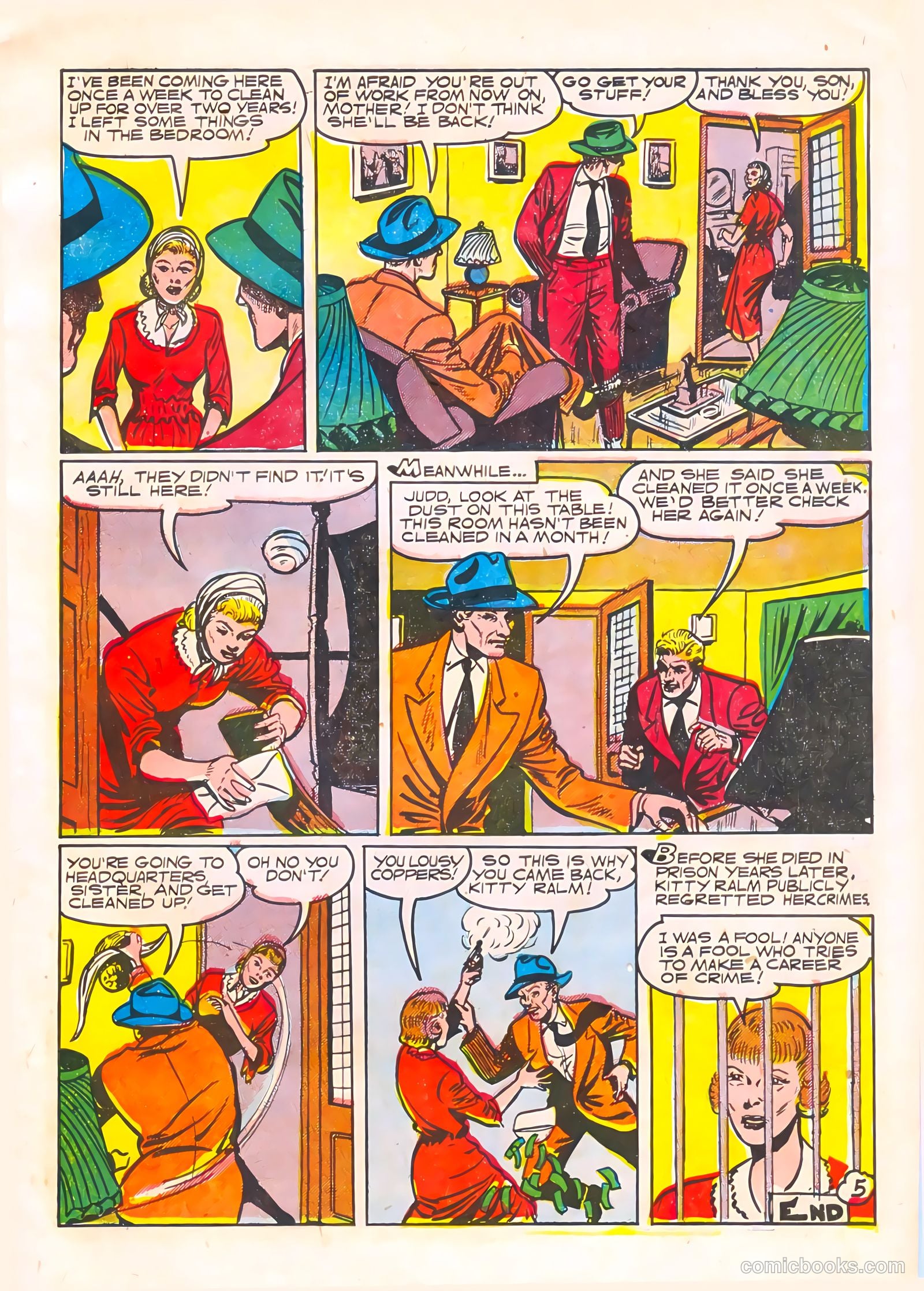 Crime and Justice #2 (1951) — page 7 of 36