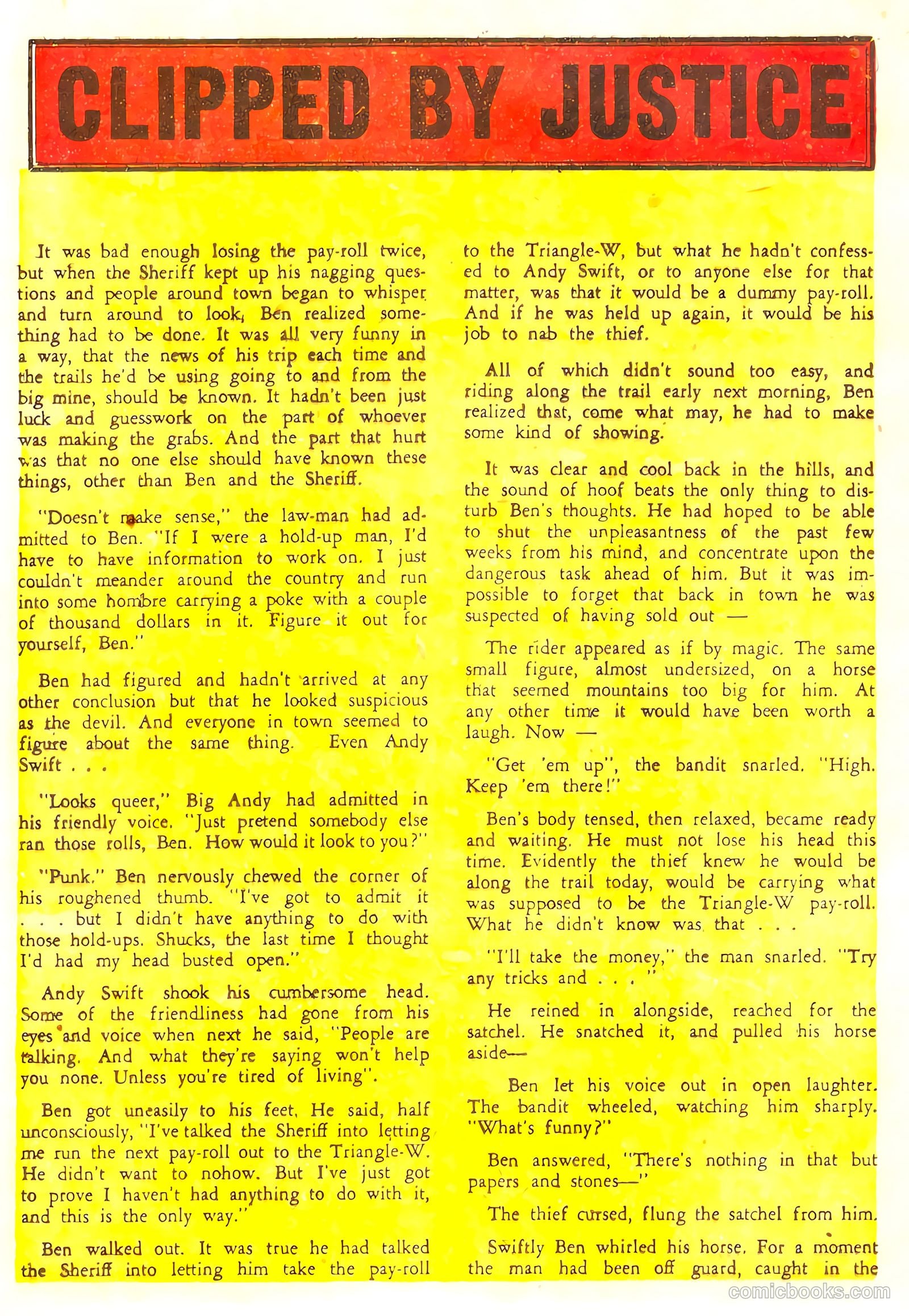 Crime and Justice #2 (1951) — page 20 of 36