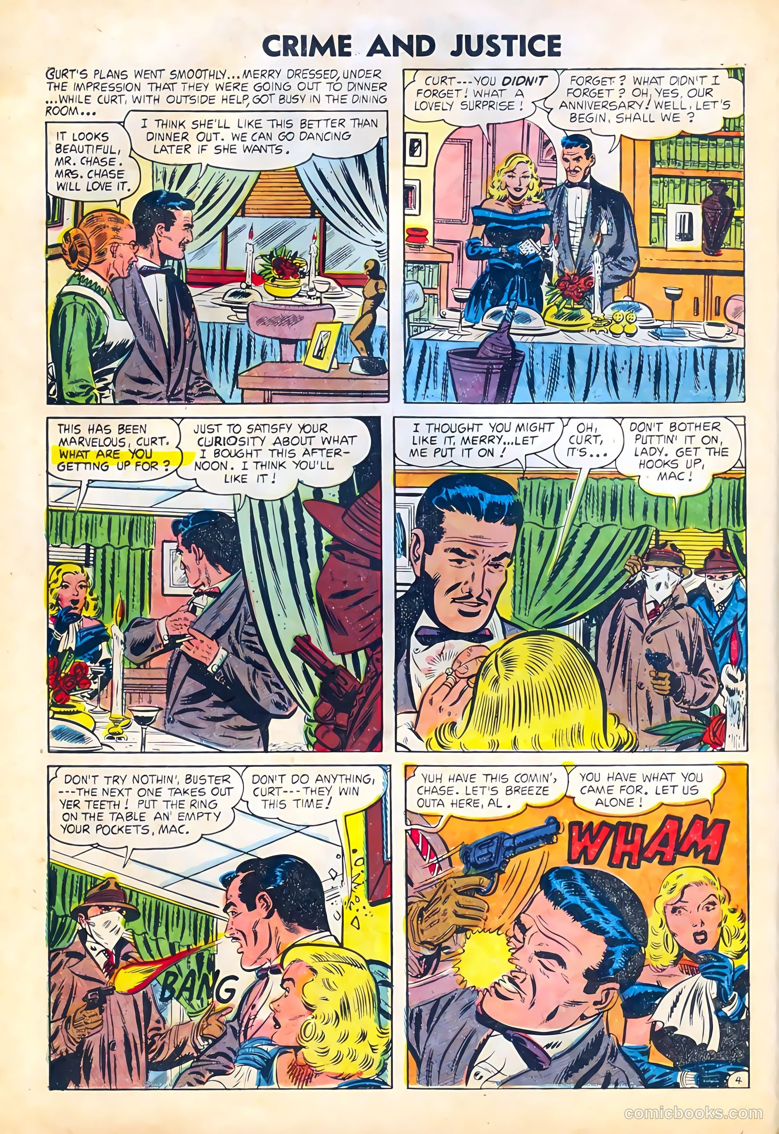 Crime and Justice #20 (1954) — page 6 of 36