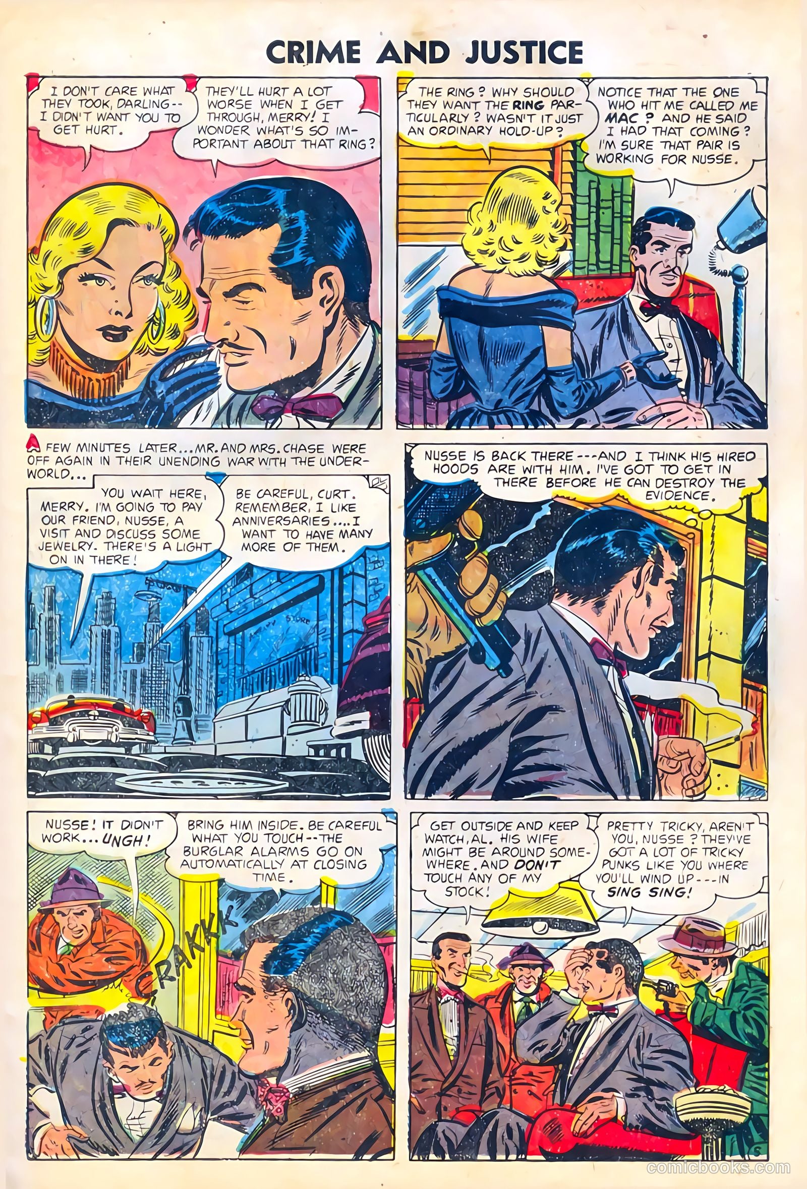Crime and Justice #20 (1954) — page 7 of 36