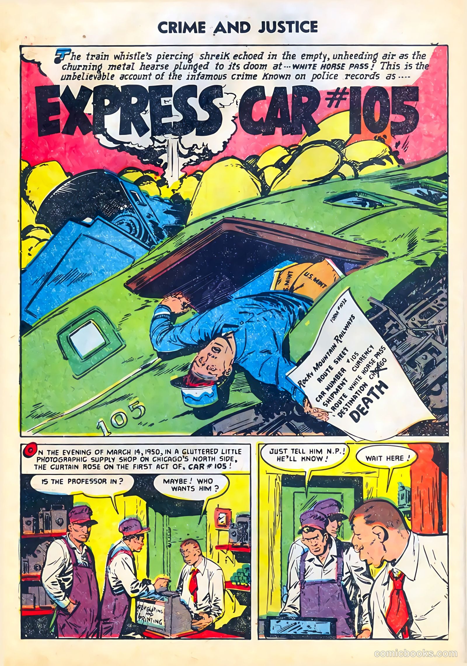 Crime and Justice #20 (1954) — page 10 of 36