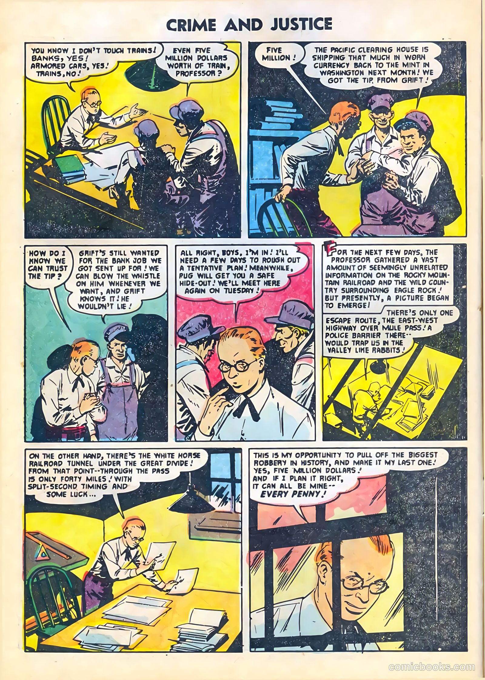 Crime and Justice #20 (1954) — page 12 of 36