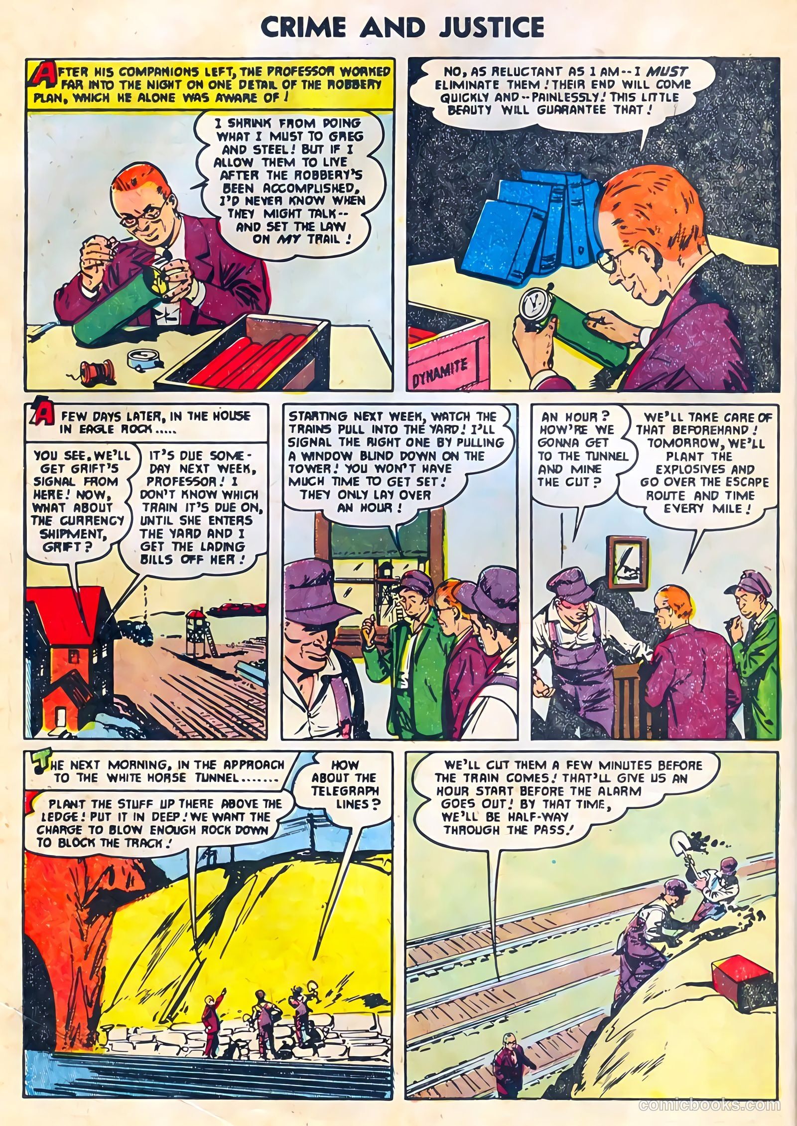 Crime and Justice #20 (1954) — page 14 of 36
