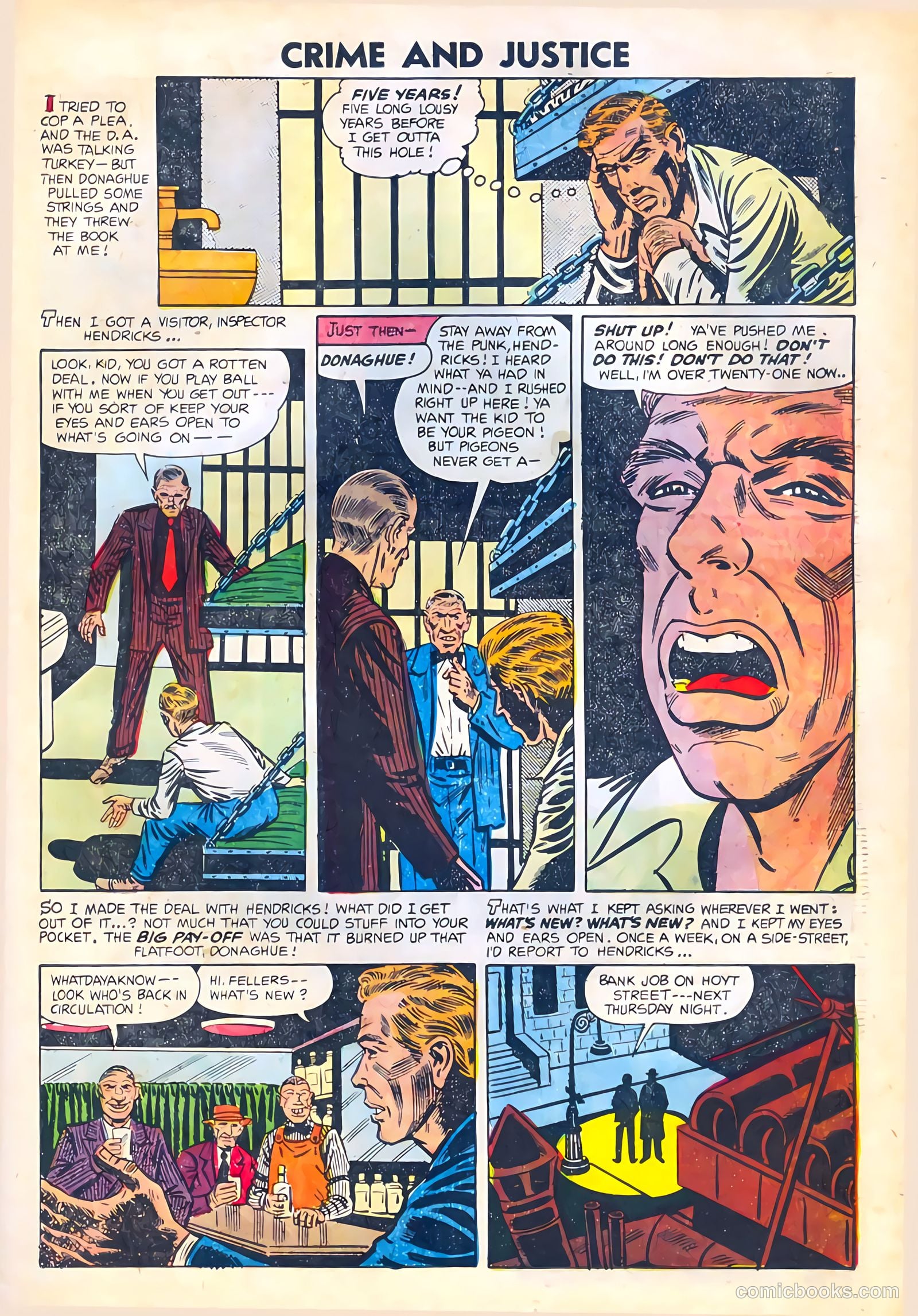 Crime and Justice #20 (1954) — page 23 of 36