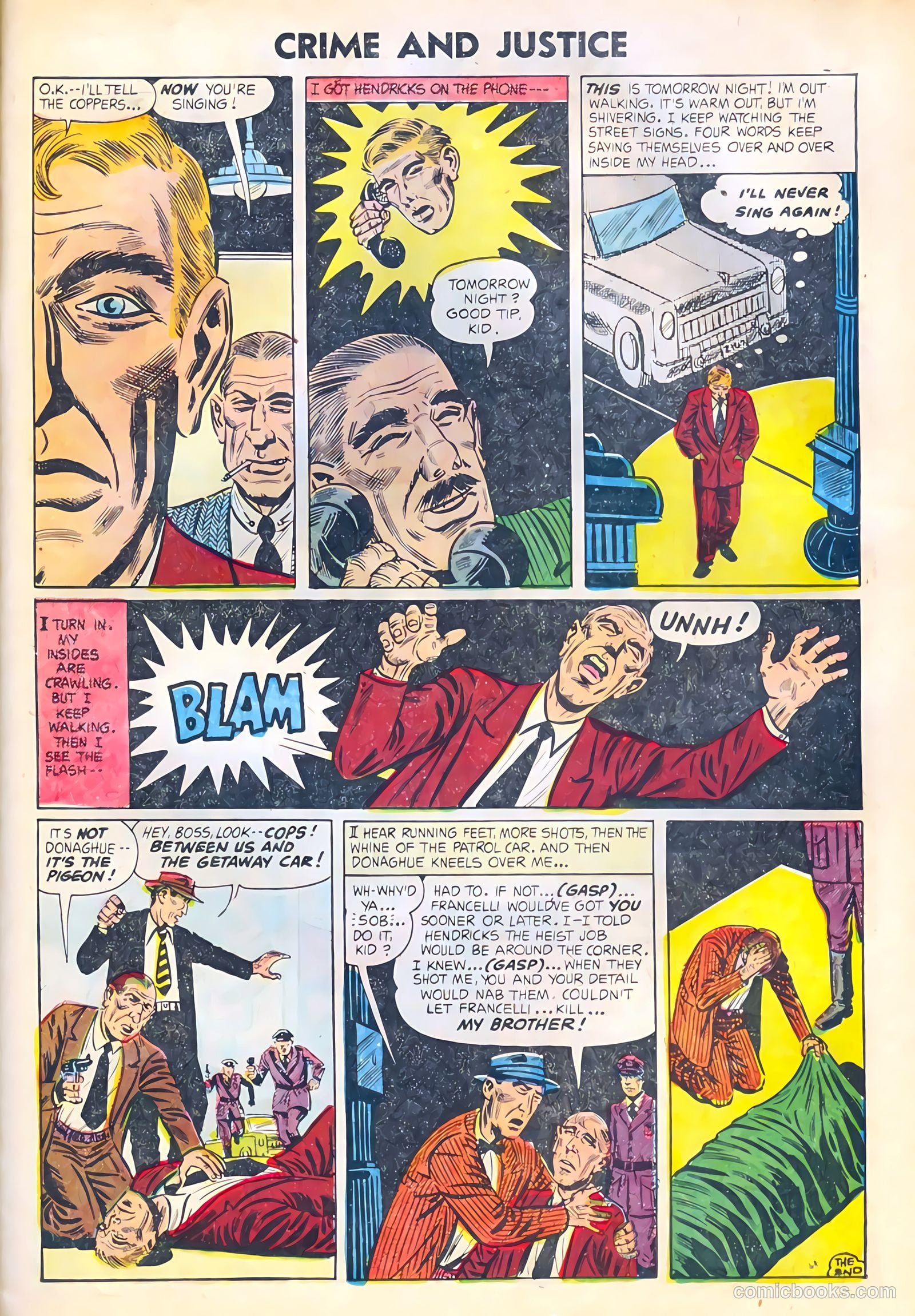Crime and Justice #20 (1954) — page 25 of 36