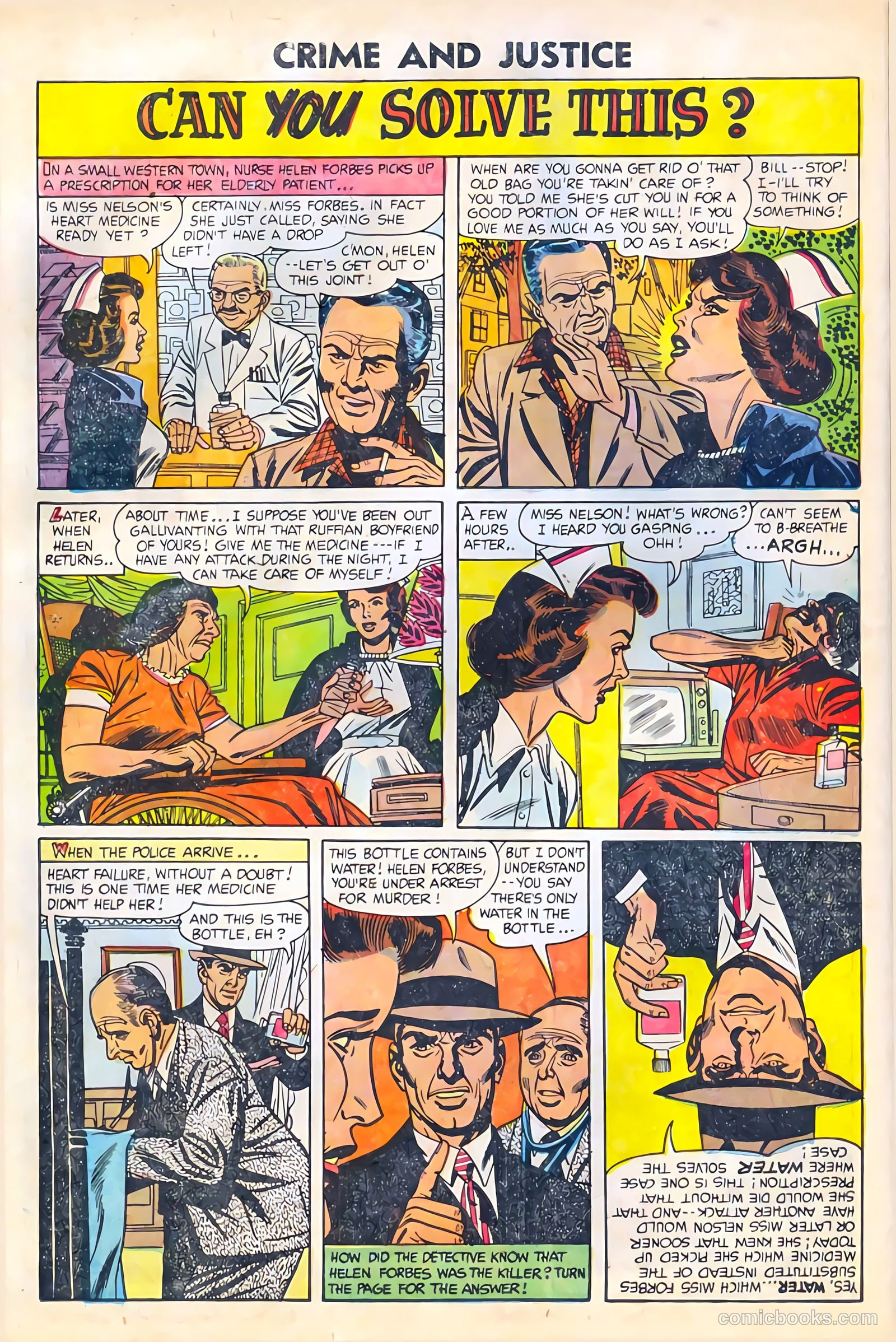 Crime and Justice #20 (1954) — page 26 of 36