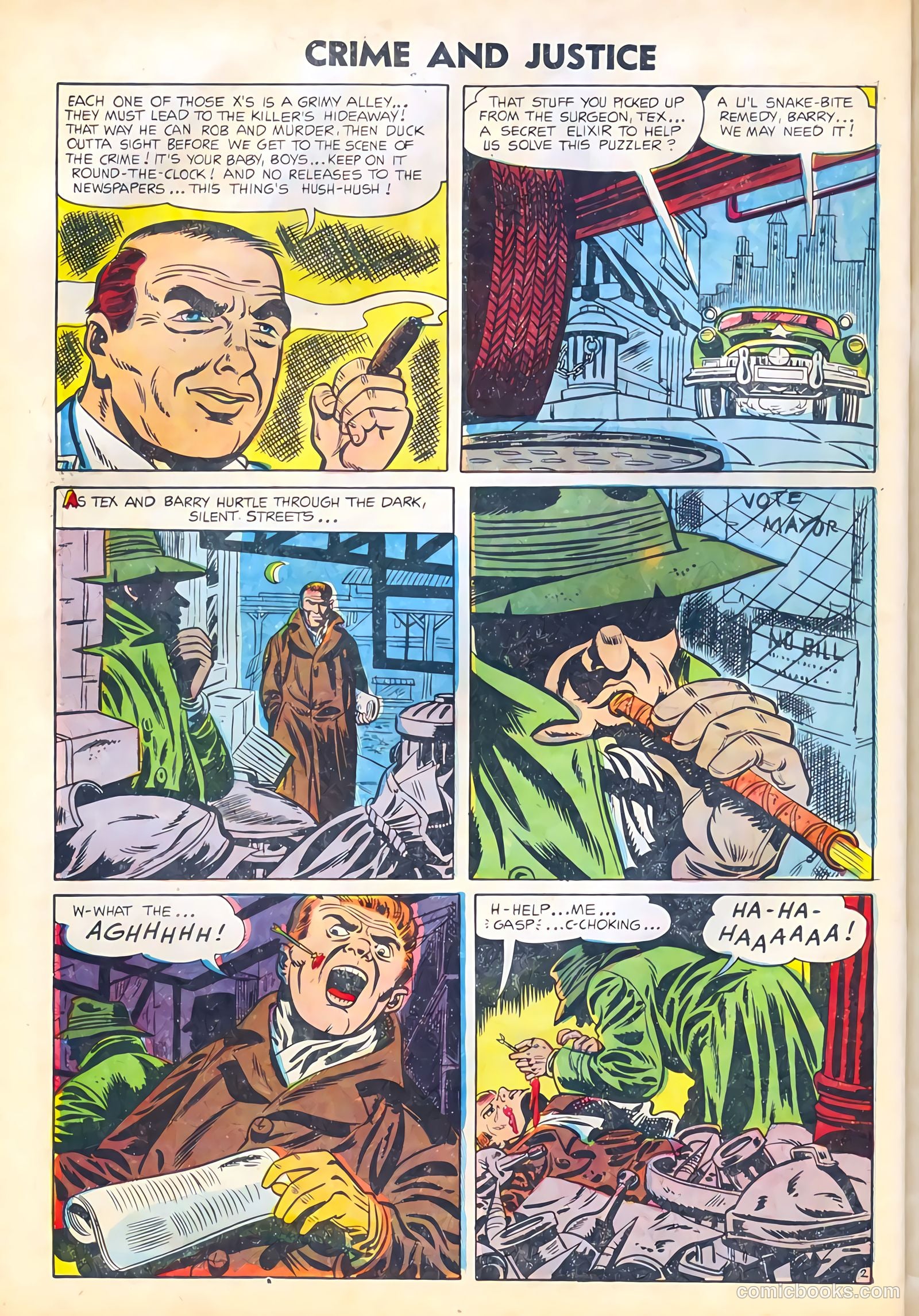 Crime and Justice #20 (1954) — page 28 of 36