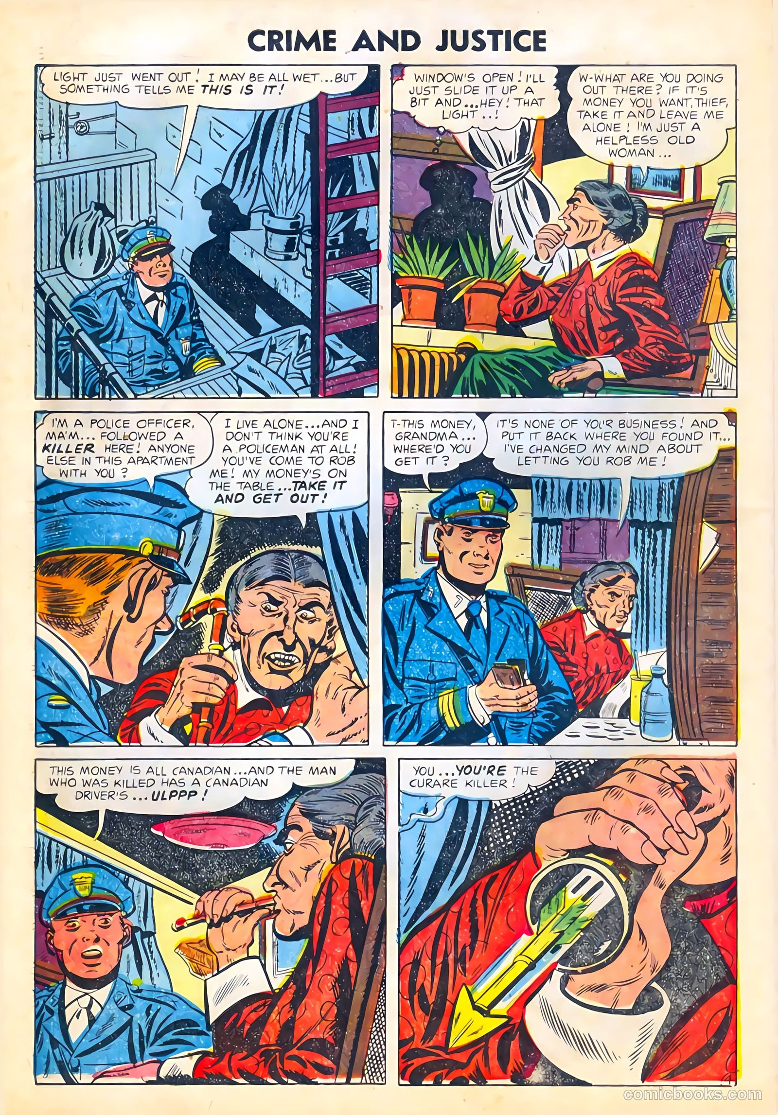 Crime and Justice #20 (1954) — page 30 of 36