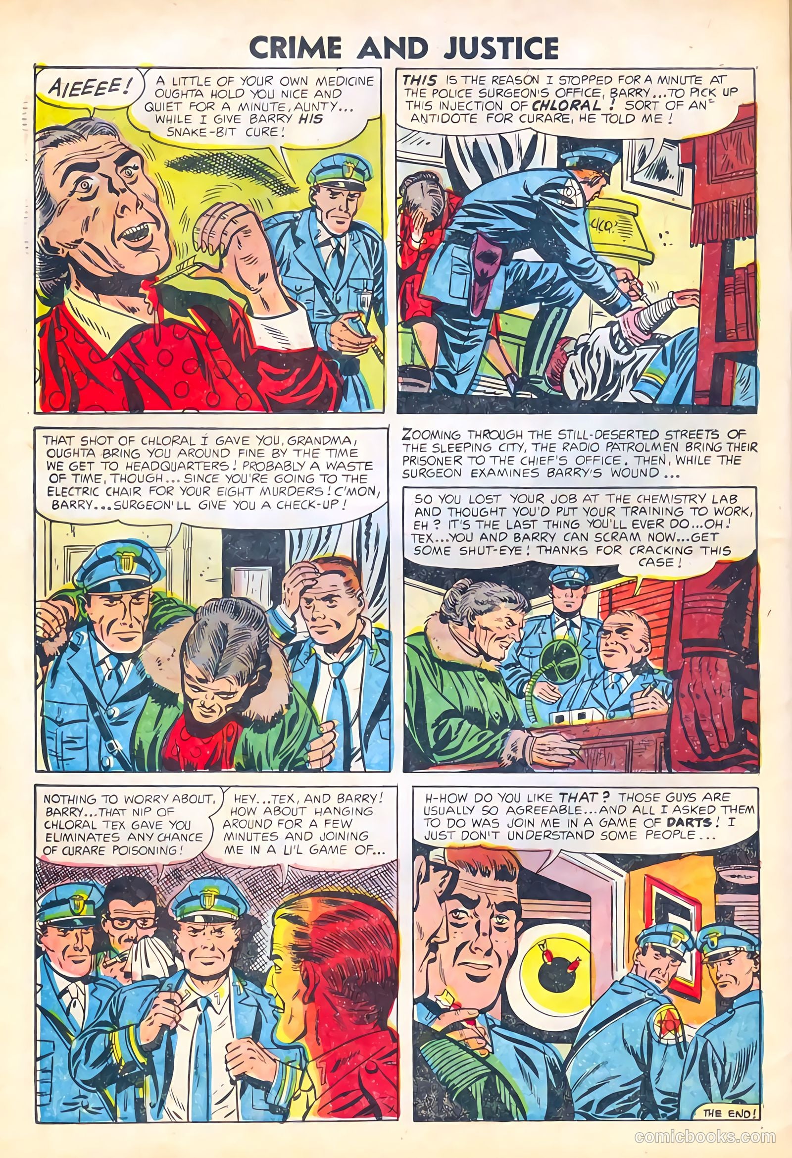Crime and Justice #20 (1954) — page 32 of 36