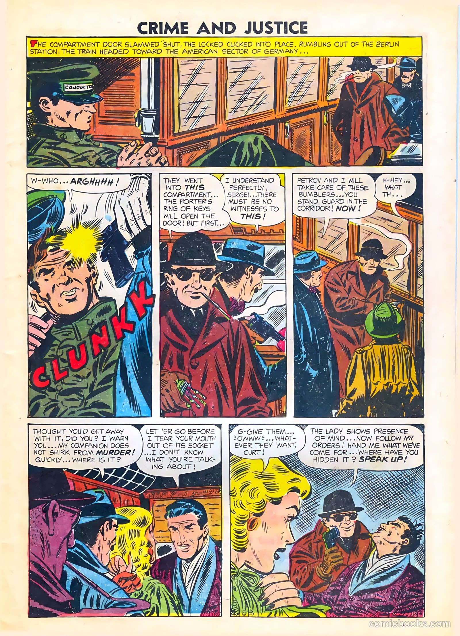 Crime and Justice #21 (1954) — page 5 of 36