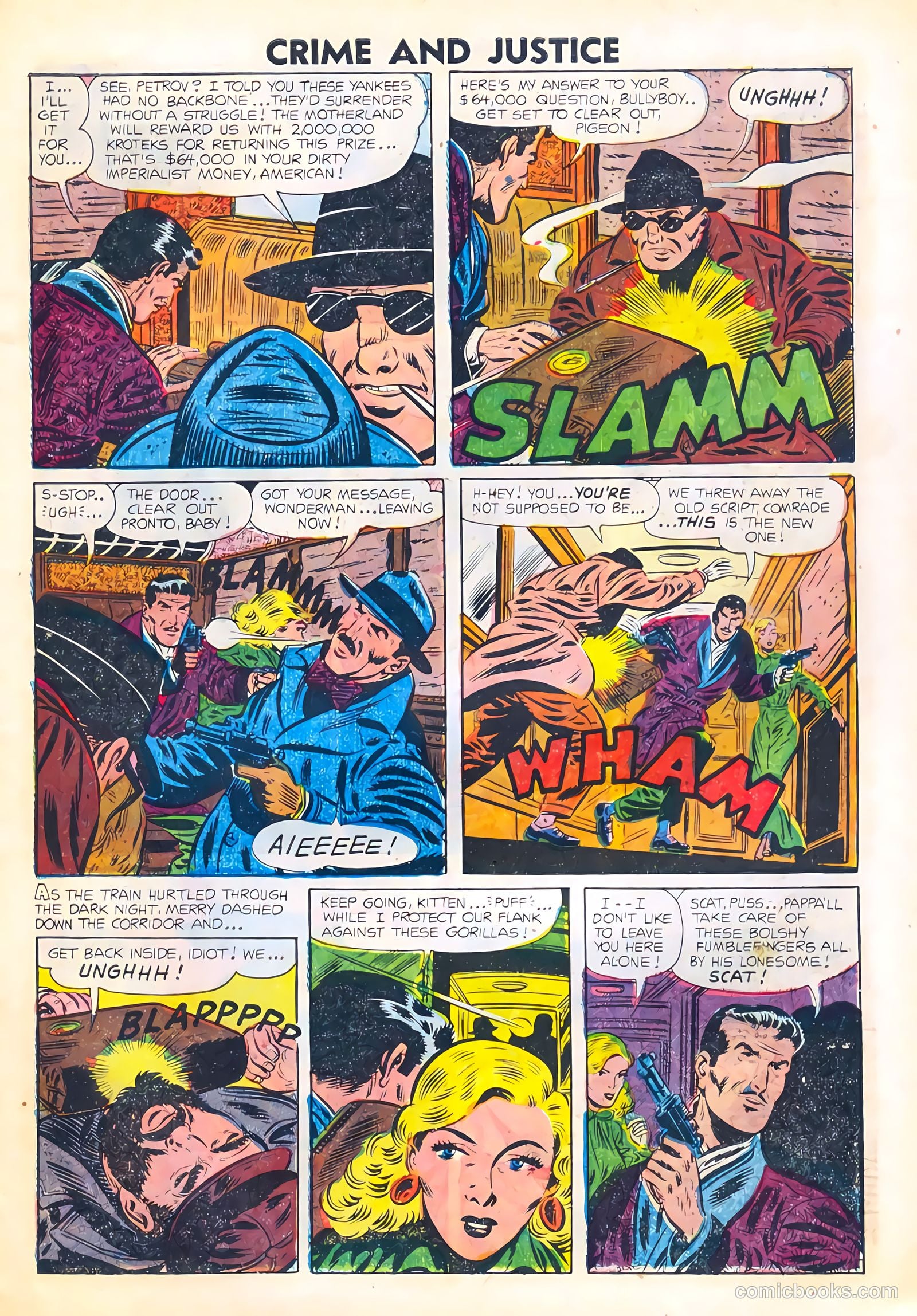 Crime and Justice #21 (1954) — page 7 of 36
