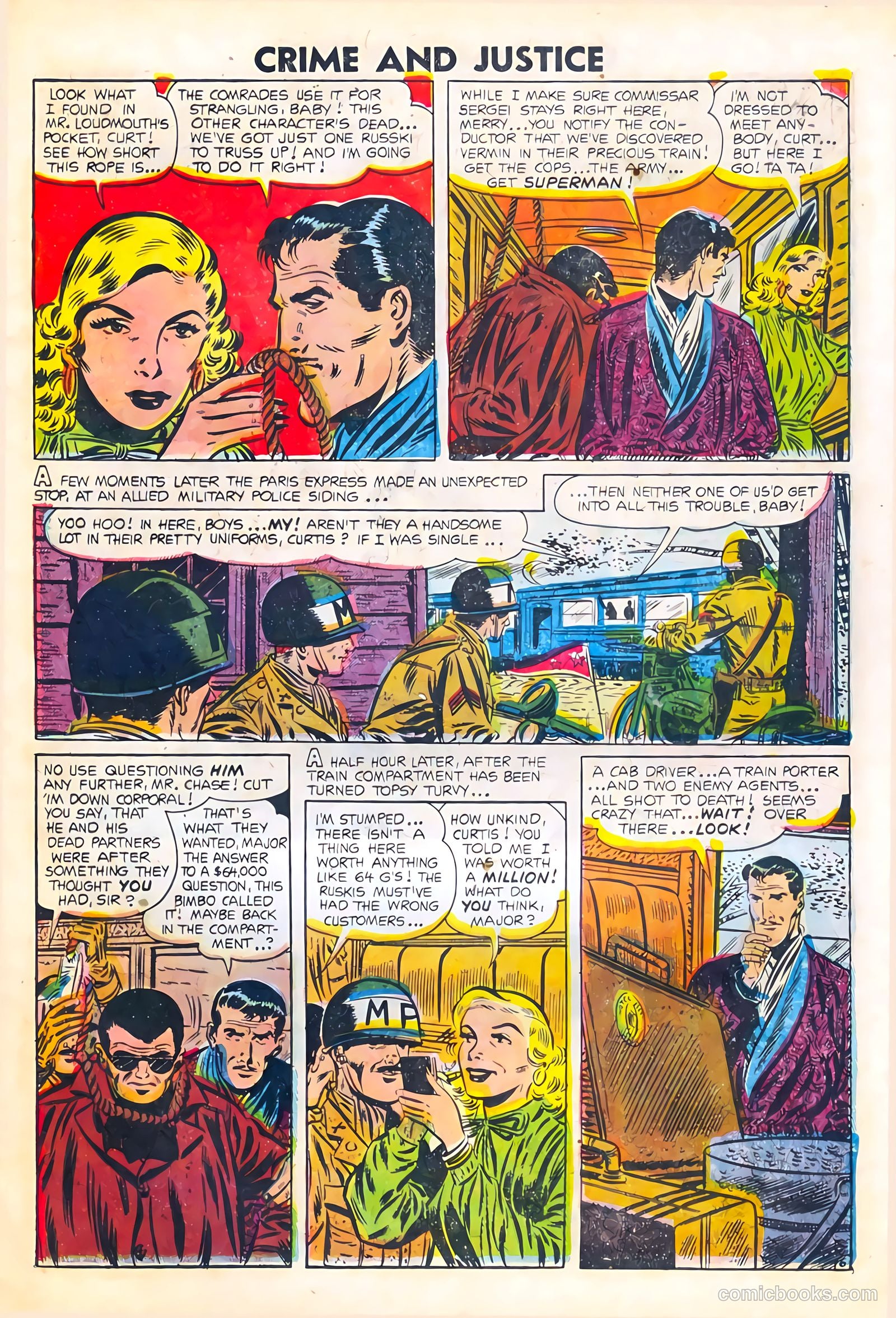 Crime and Justice #21 (1954) — page 9 of 36