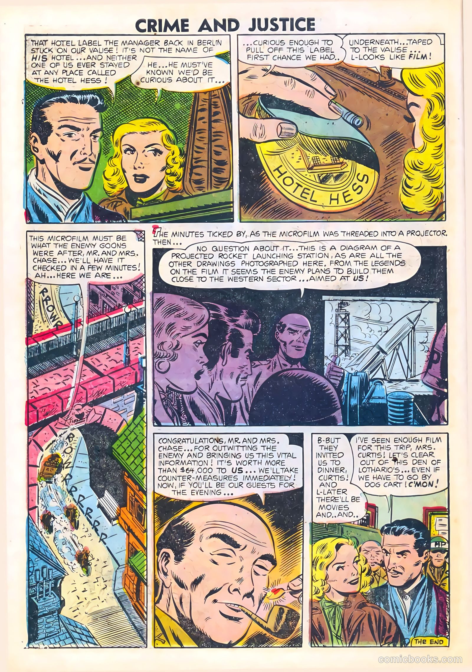 Crime and Justice #21 (1954) — page 10 of 36