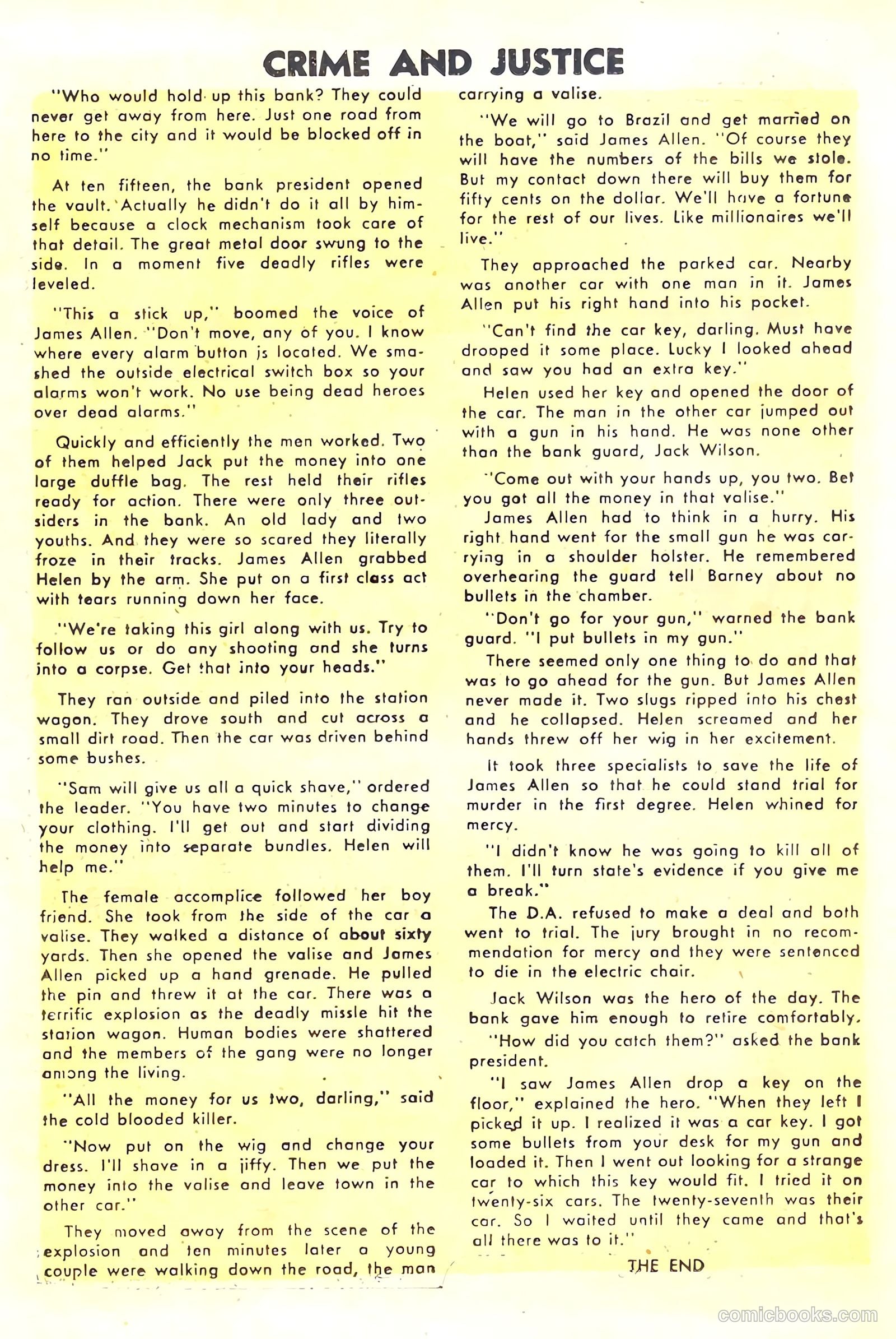 Crime and Justice #21 (1954) — page 18 of 36