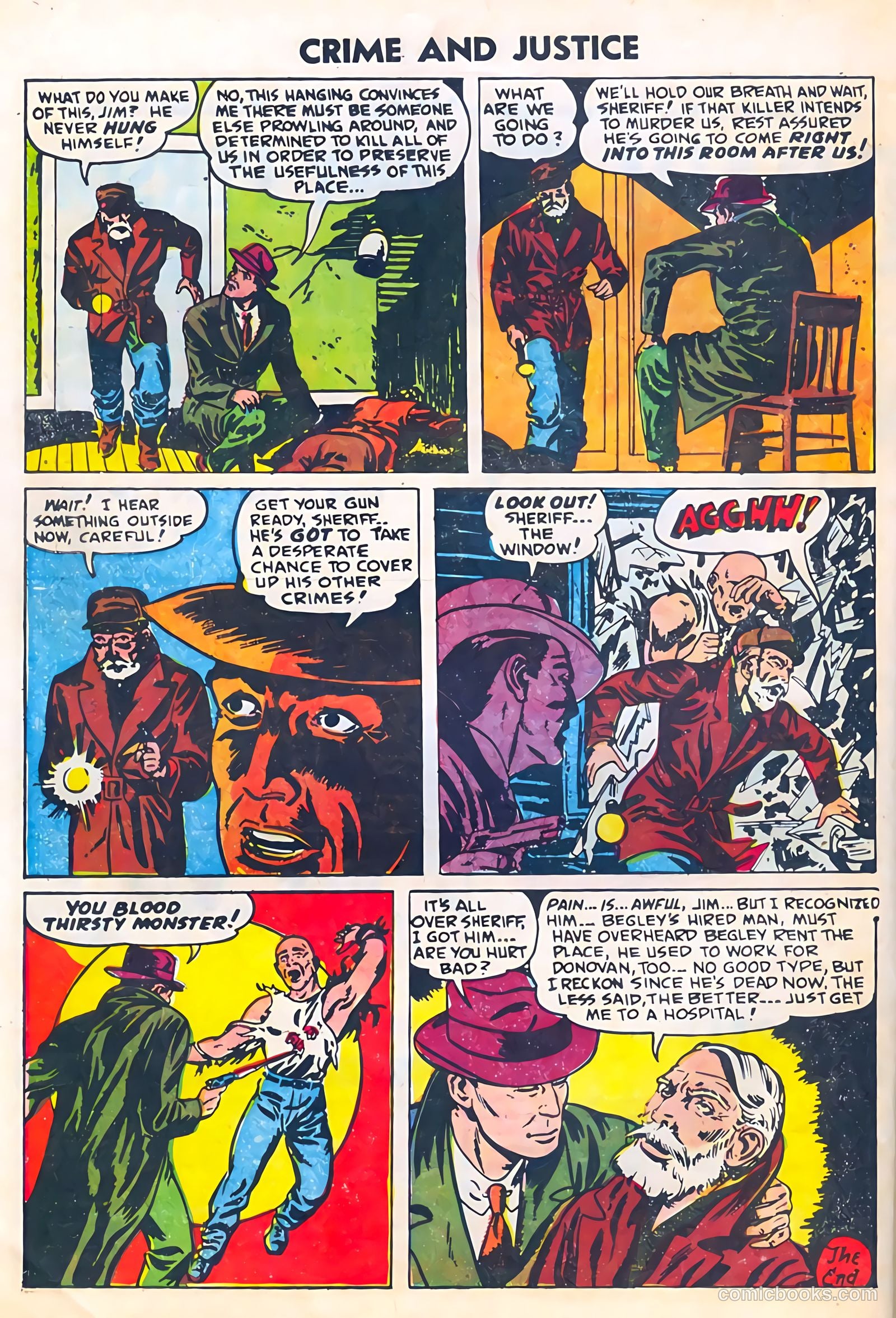 Crime and Justice #21 (1954) — page 32 of 36