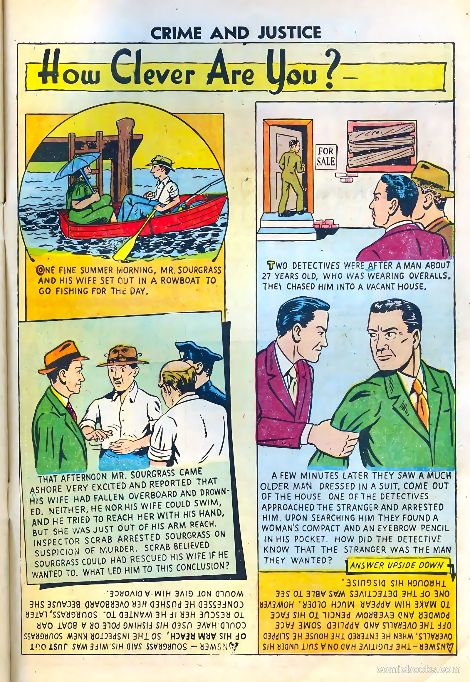 Crime and Justice #21 (1954) — page 33 of 36