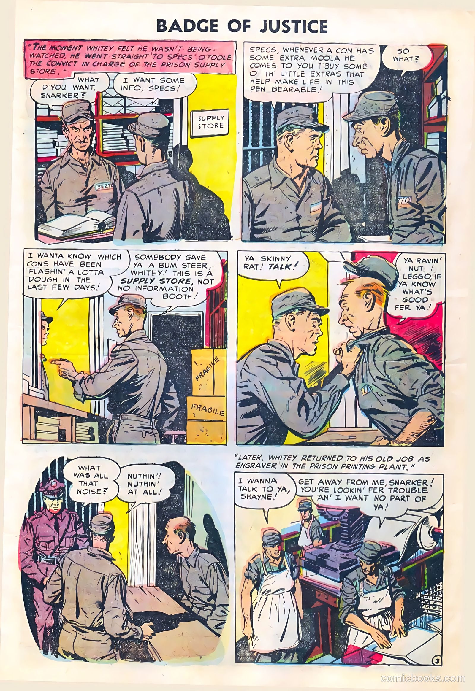Crime and Justice #23 (1955) — page 5 of 36