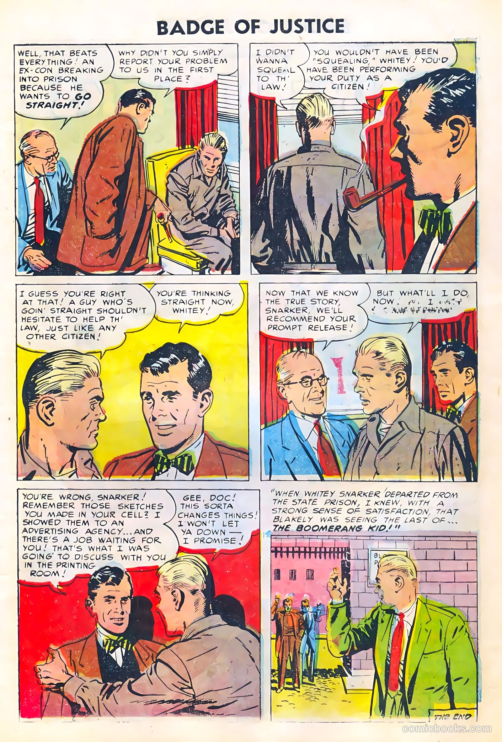 Crime and Justice #23 (1955) — page 9 of 36