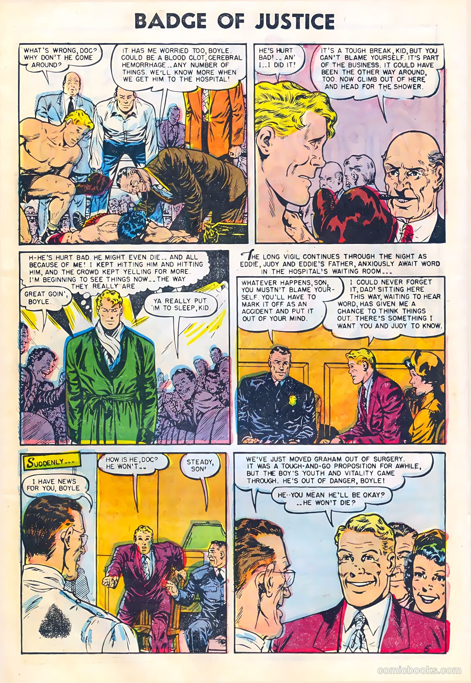 Crime and Justice #23 (1955) — page 16 of 36