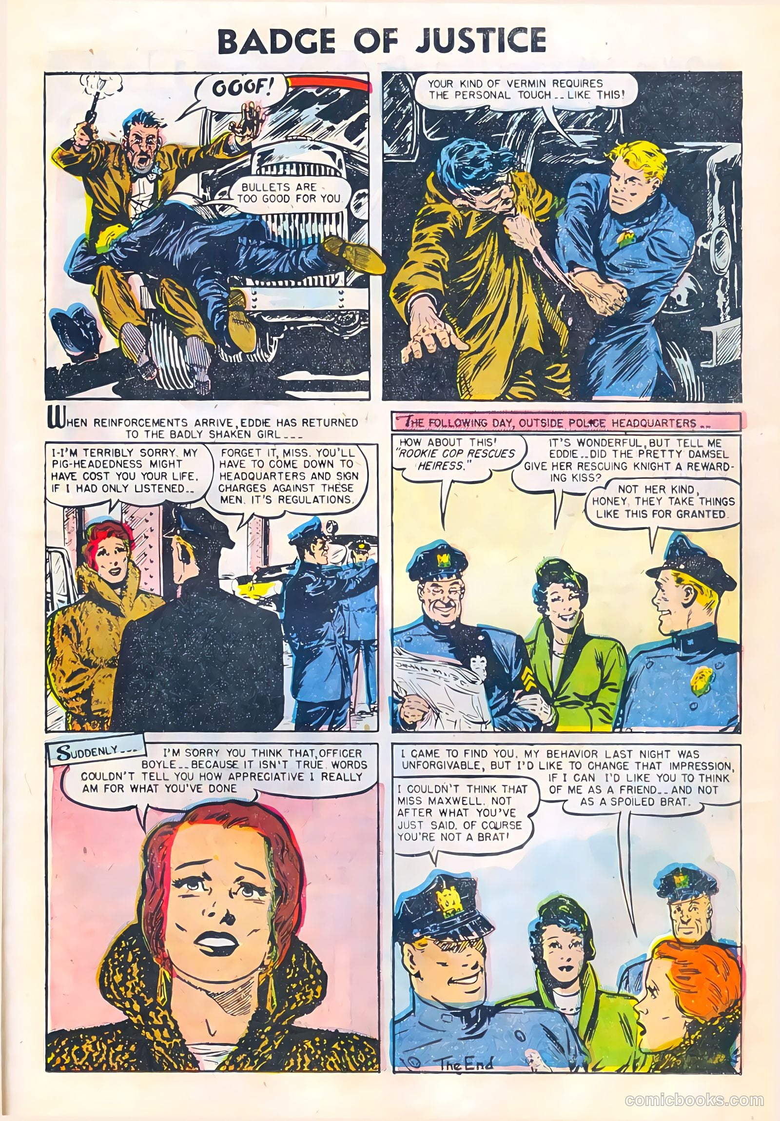 Crime and Justice #23 (1955) — page 21 of 36
