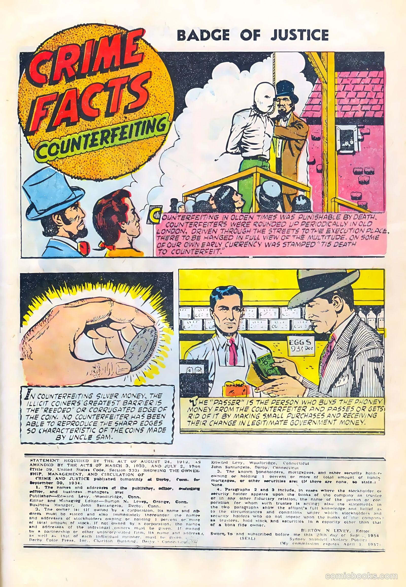 Crime and Justice #23 (1955) — page 25 of 36