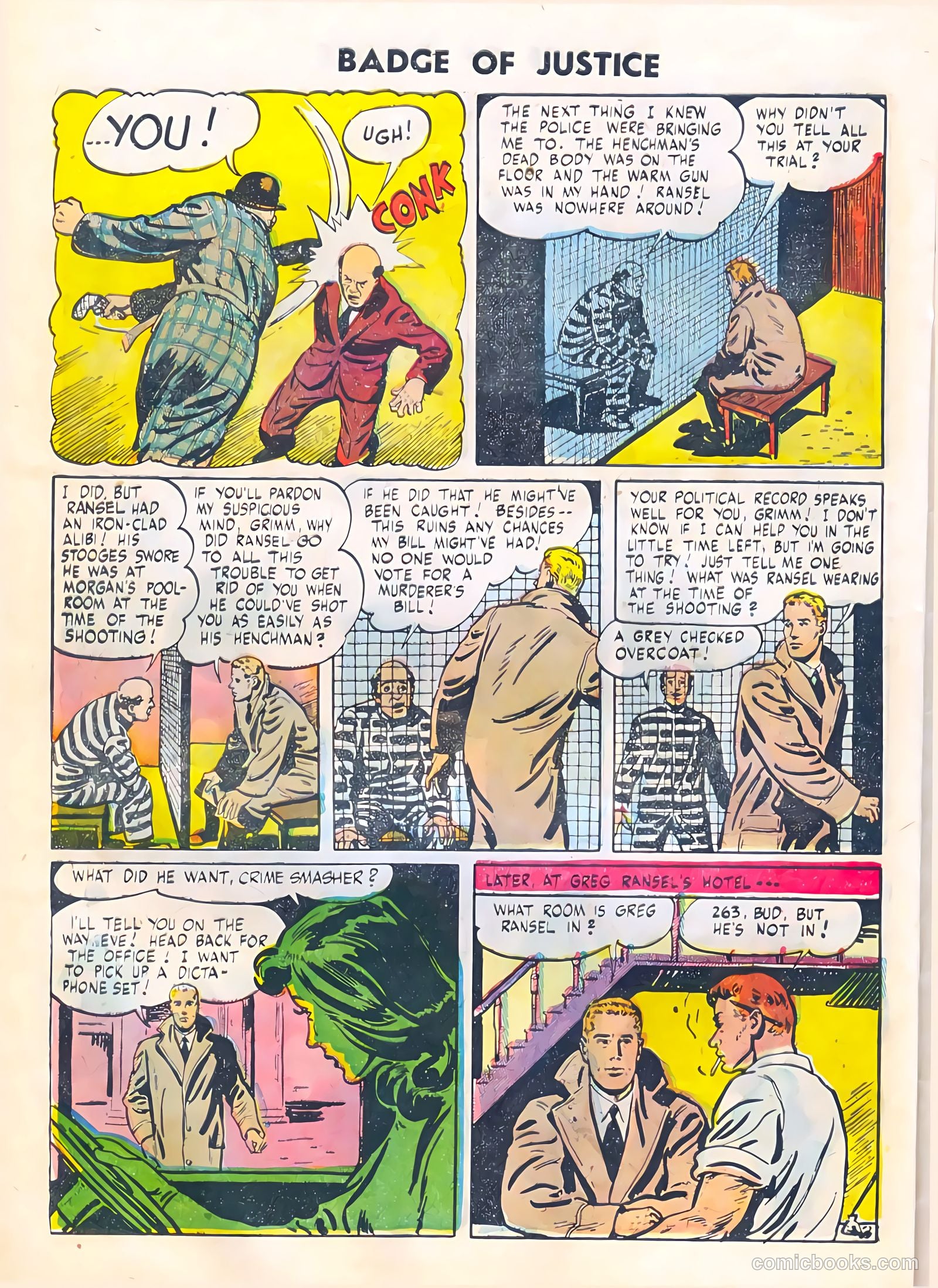 Crime and Justice #23 (1955) — page 28 of 36
