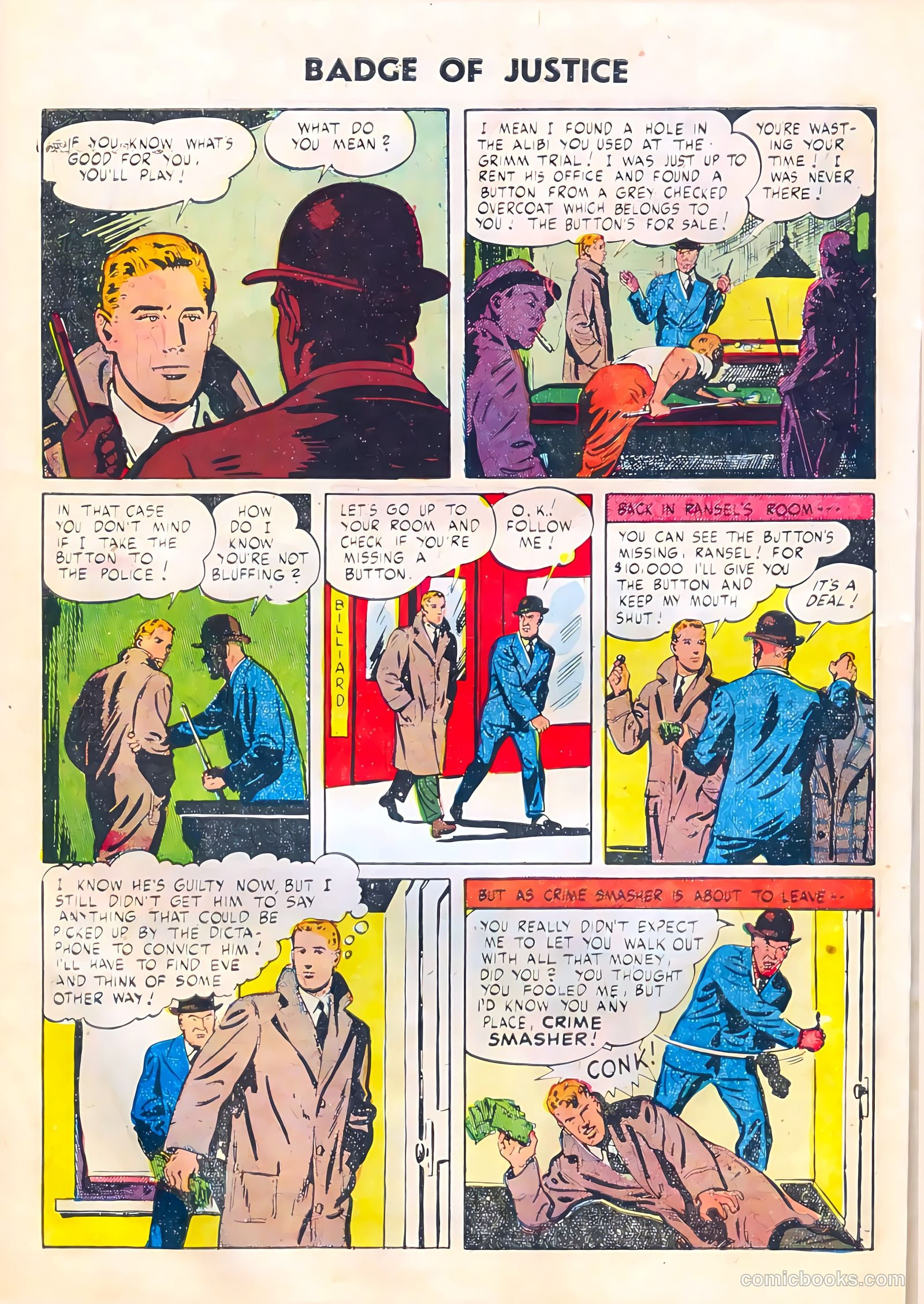 Crime and Justice #23 (1955) — page 30 of 36