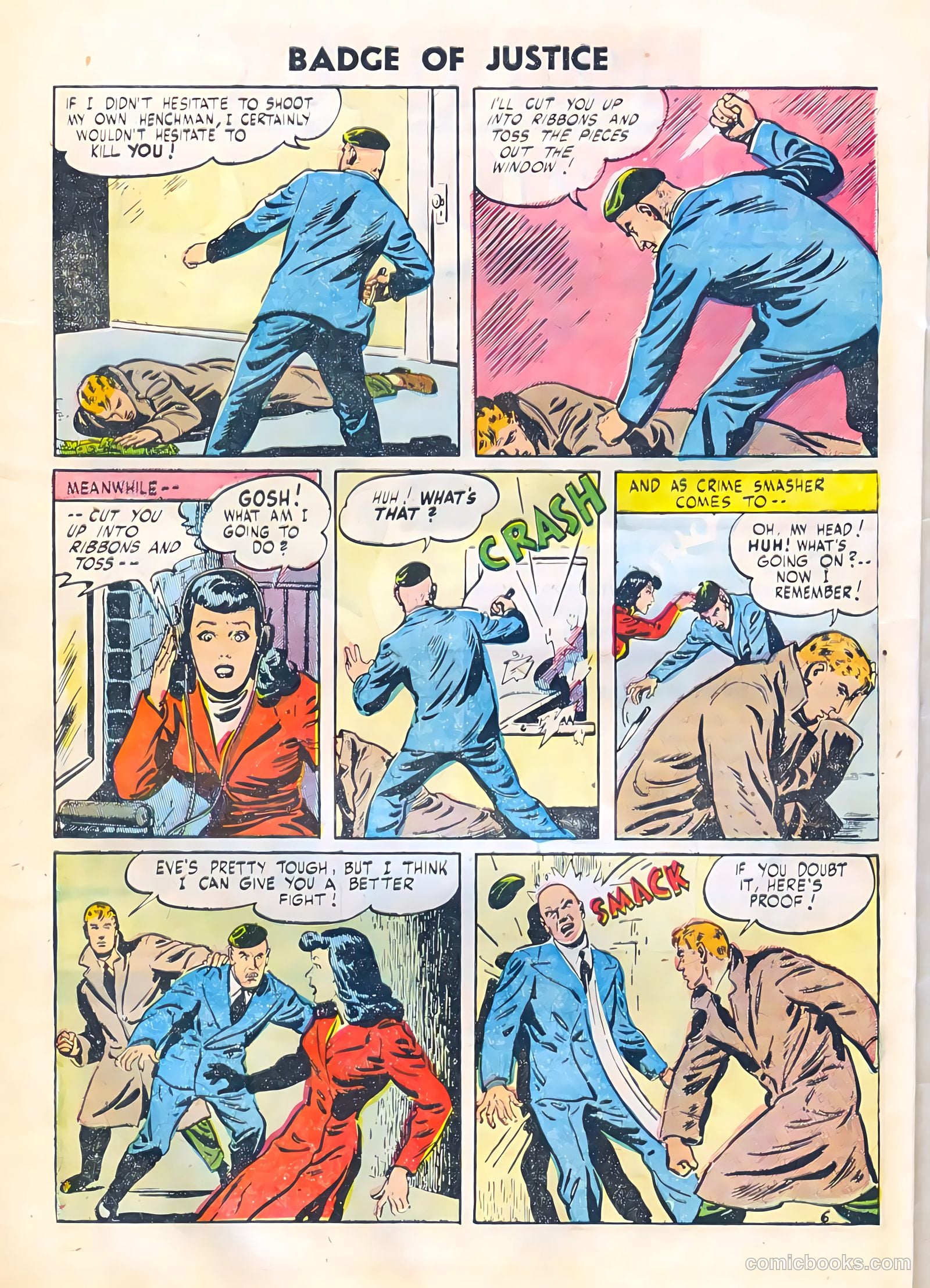 Crime and Justice #23 (1955) — page 32 of 36