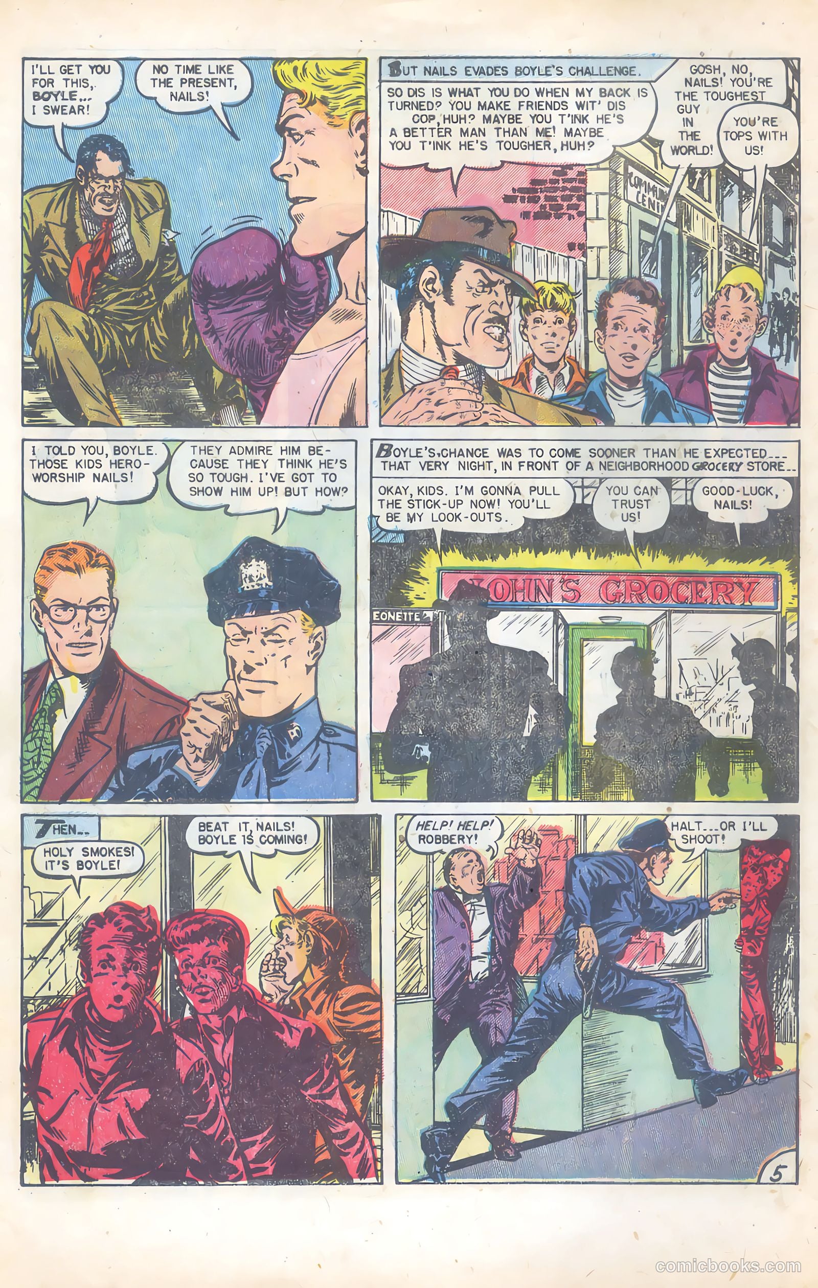 Crime and Justice #24 (1955) — page 8 of 36